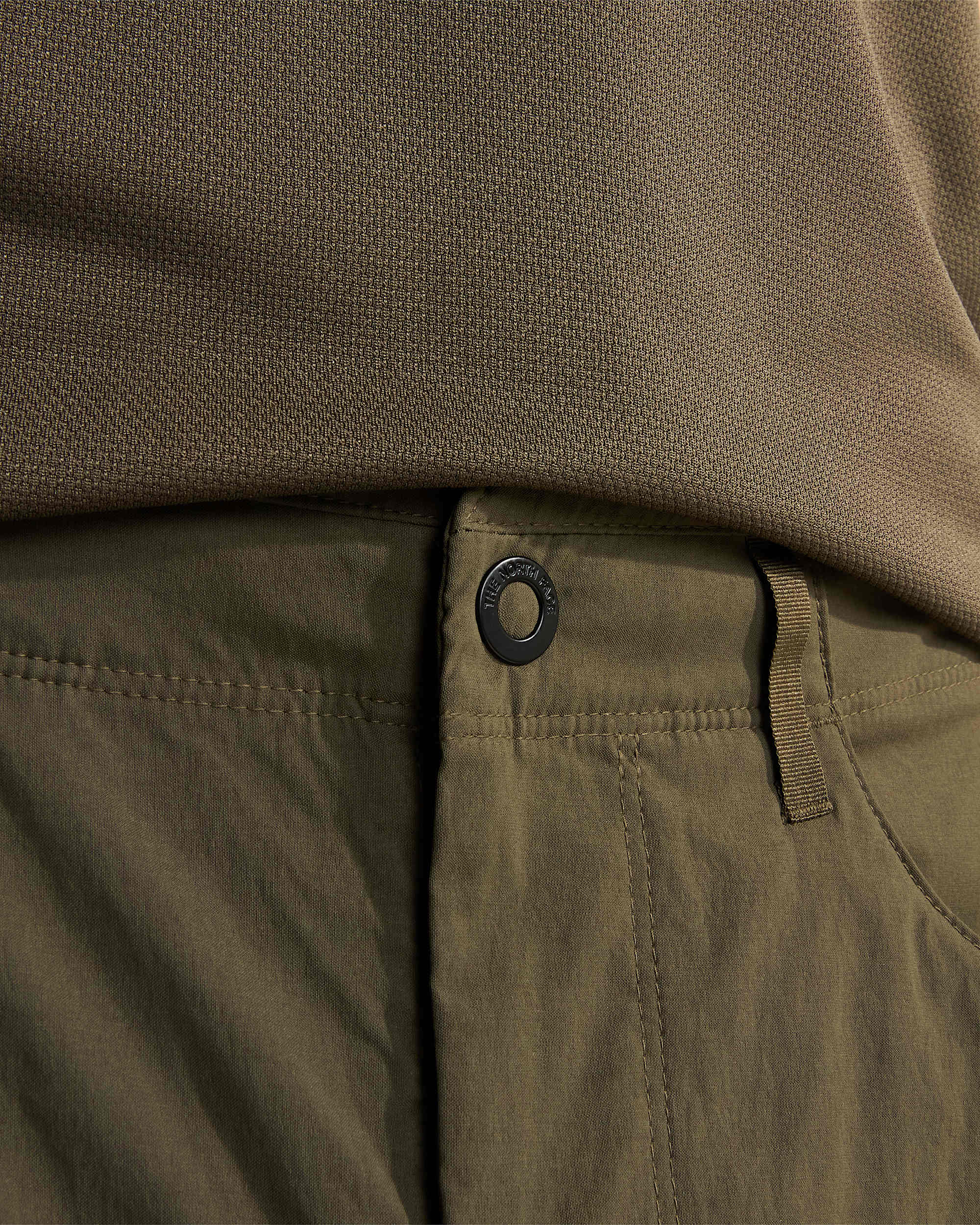 Pantaloni convertibili Exploration affusolati da uomo TNF New Taupe Green ALT4