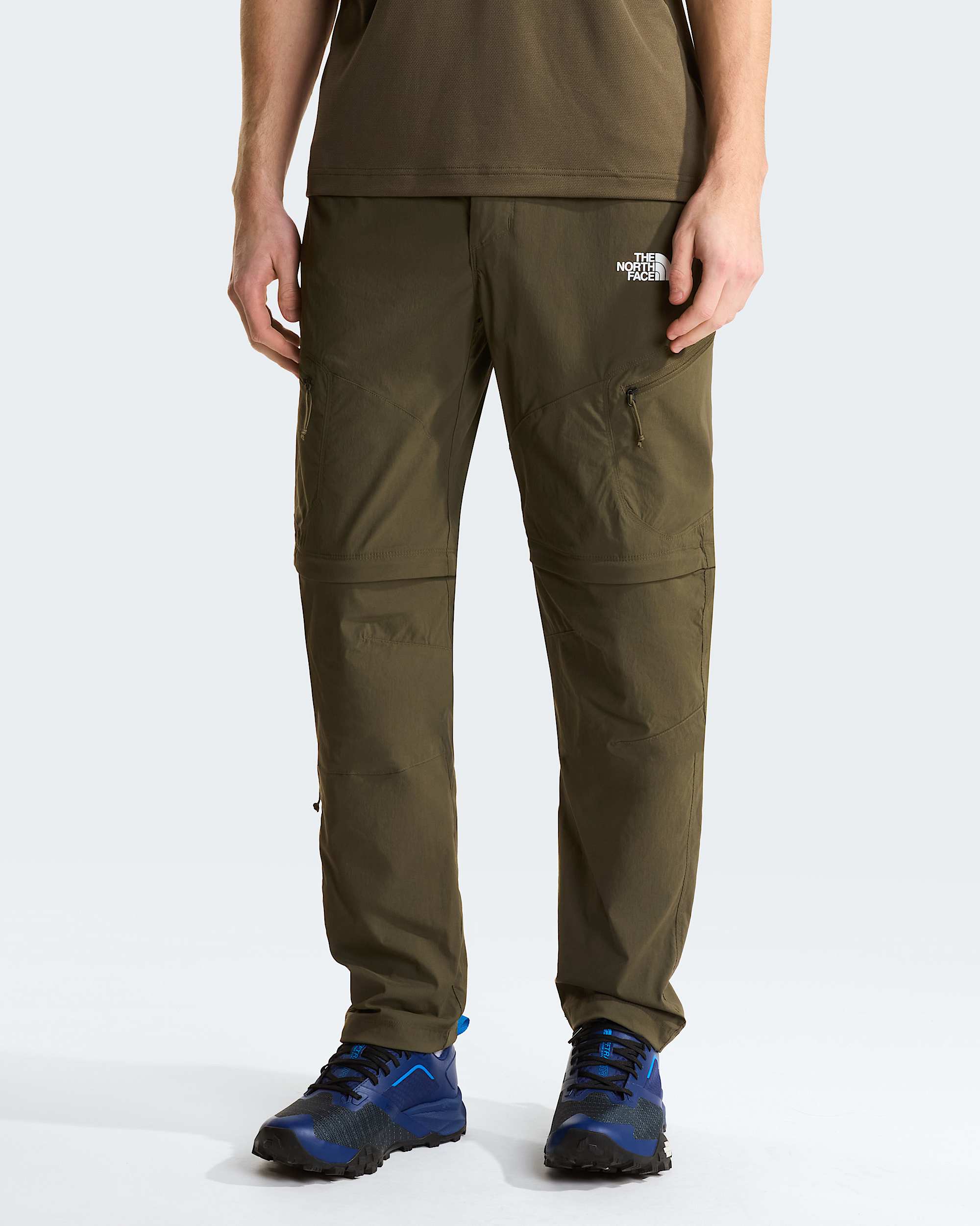 Pantaloni convertibili Exploration affusolati da uomo TNF New Taupe Green HERO