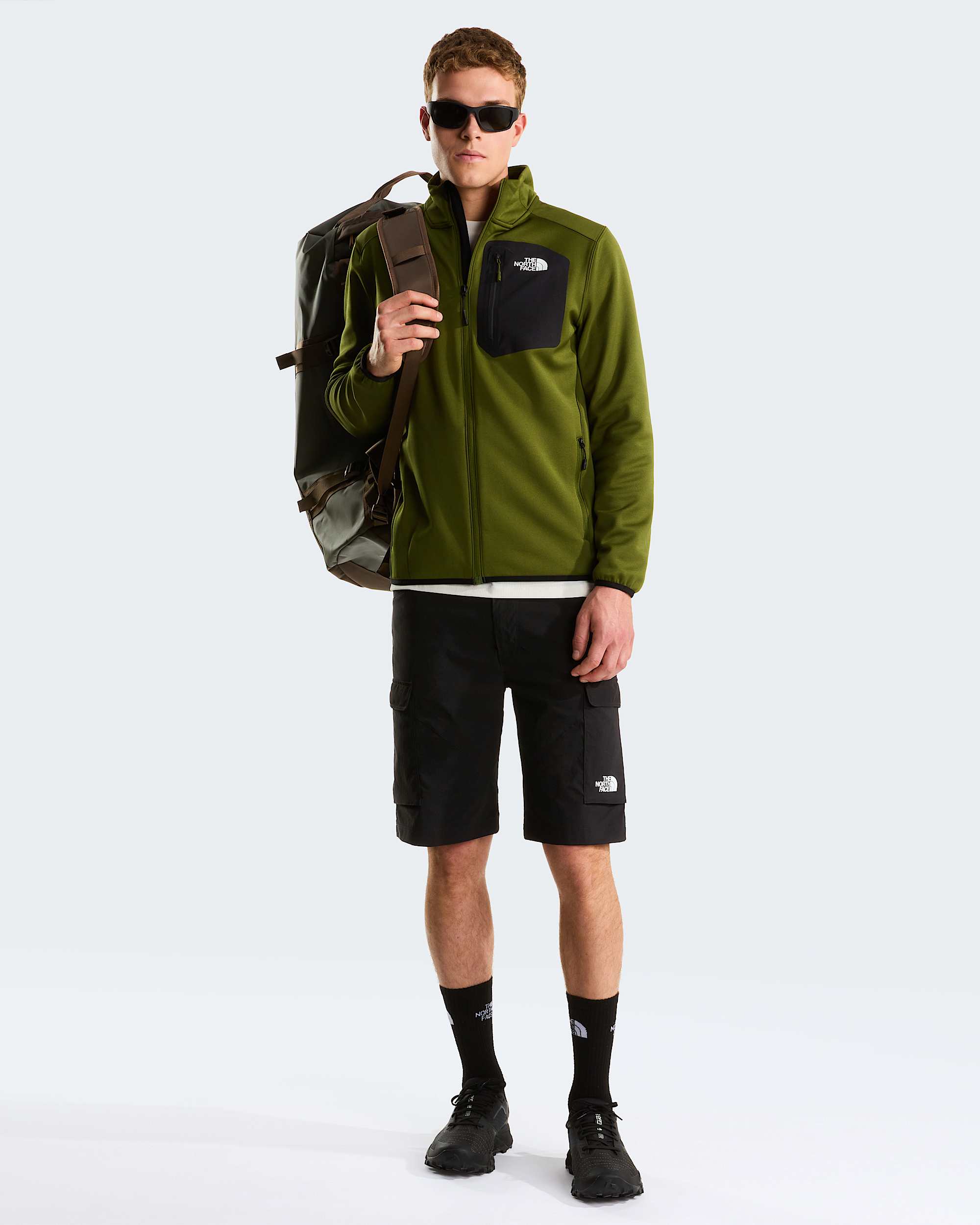 Mens Exploration Cargo Shorts TNF ALT1