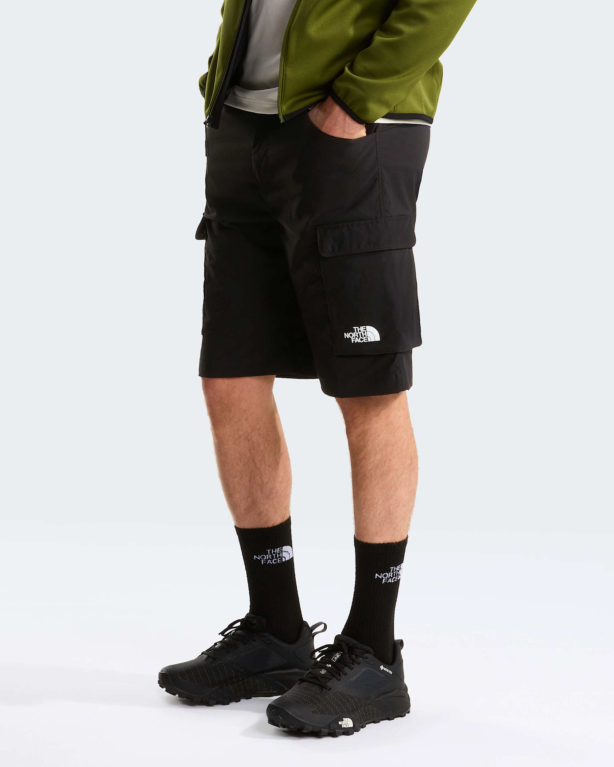 Mens Exploration Cargo Shorts TNF HERO