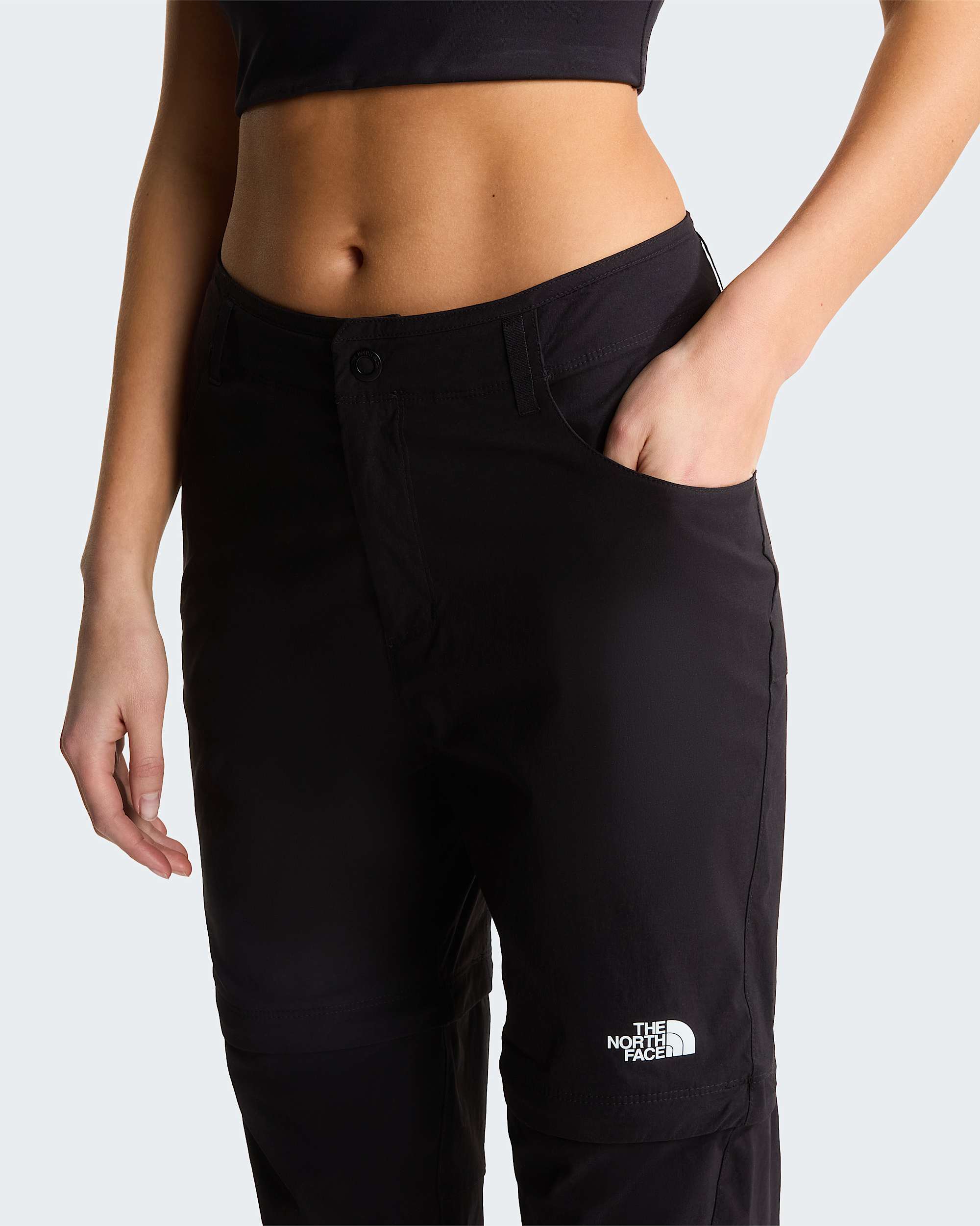 Womens Exploration Convertible Regular Straight Trousers TNF ALT5