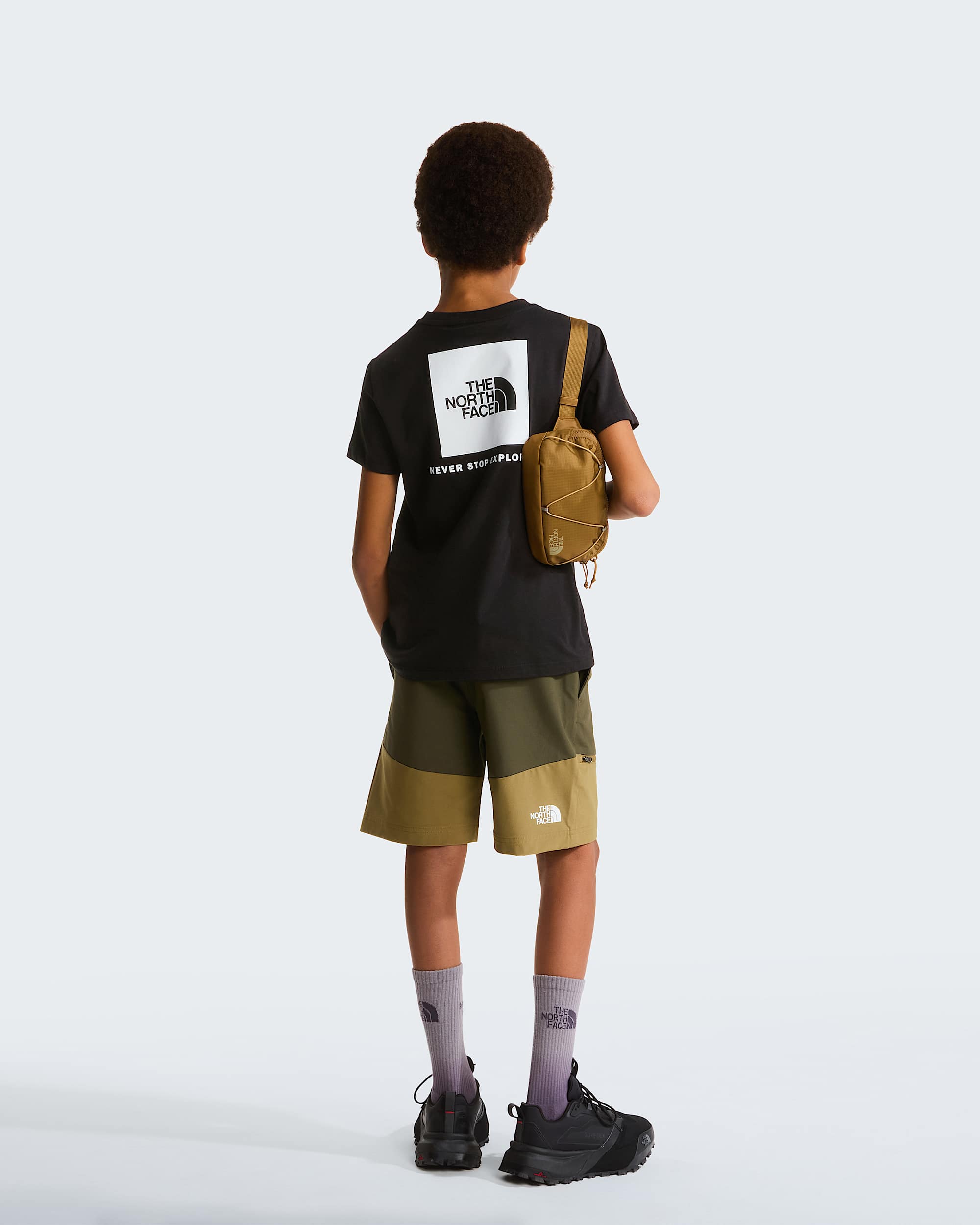 Tshirt Box NSE pour enfant TNF TNF Black ALT1