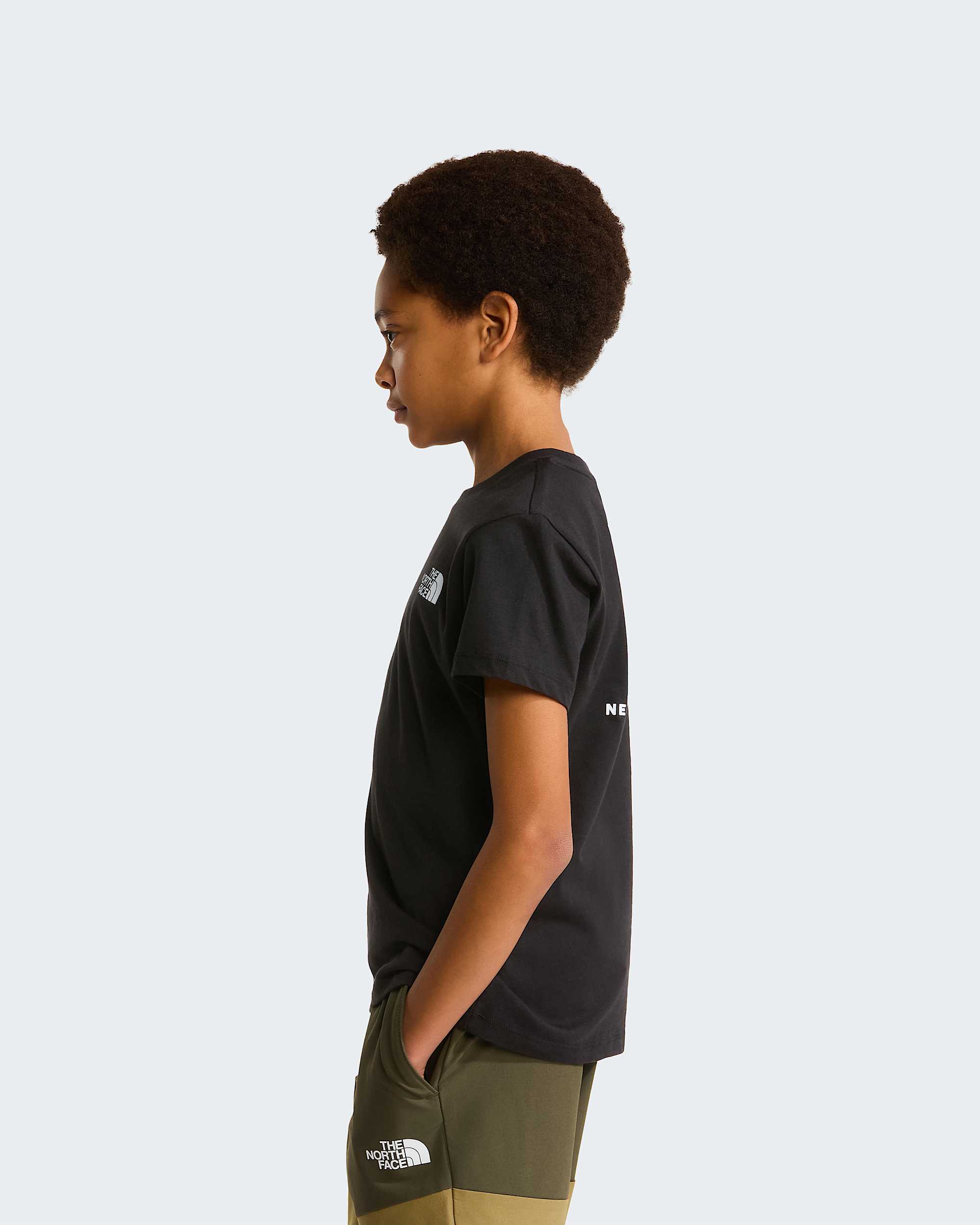 Tshirt Box NSE pour enfant TNF TNF Black ALT2