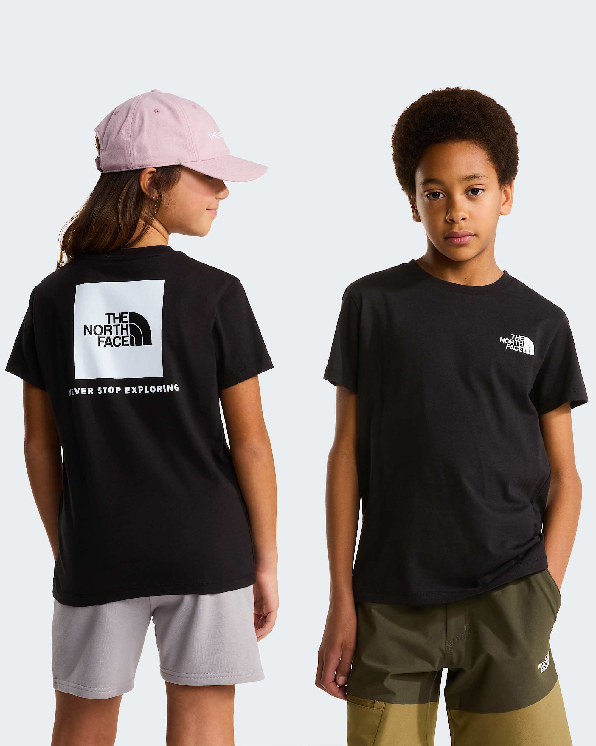 Tshirt Box NSE pour enfant TNF TNF Black HERO
