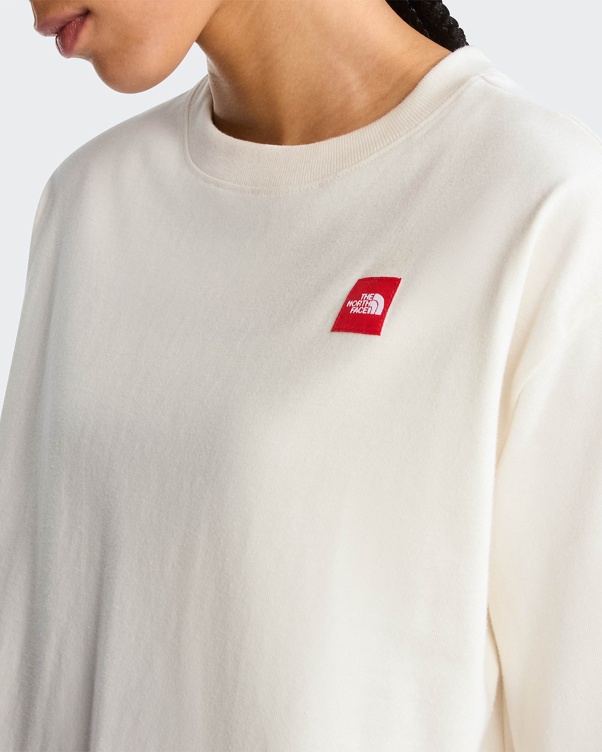 Womens Red Box Boxy TShirt TNF ALT4