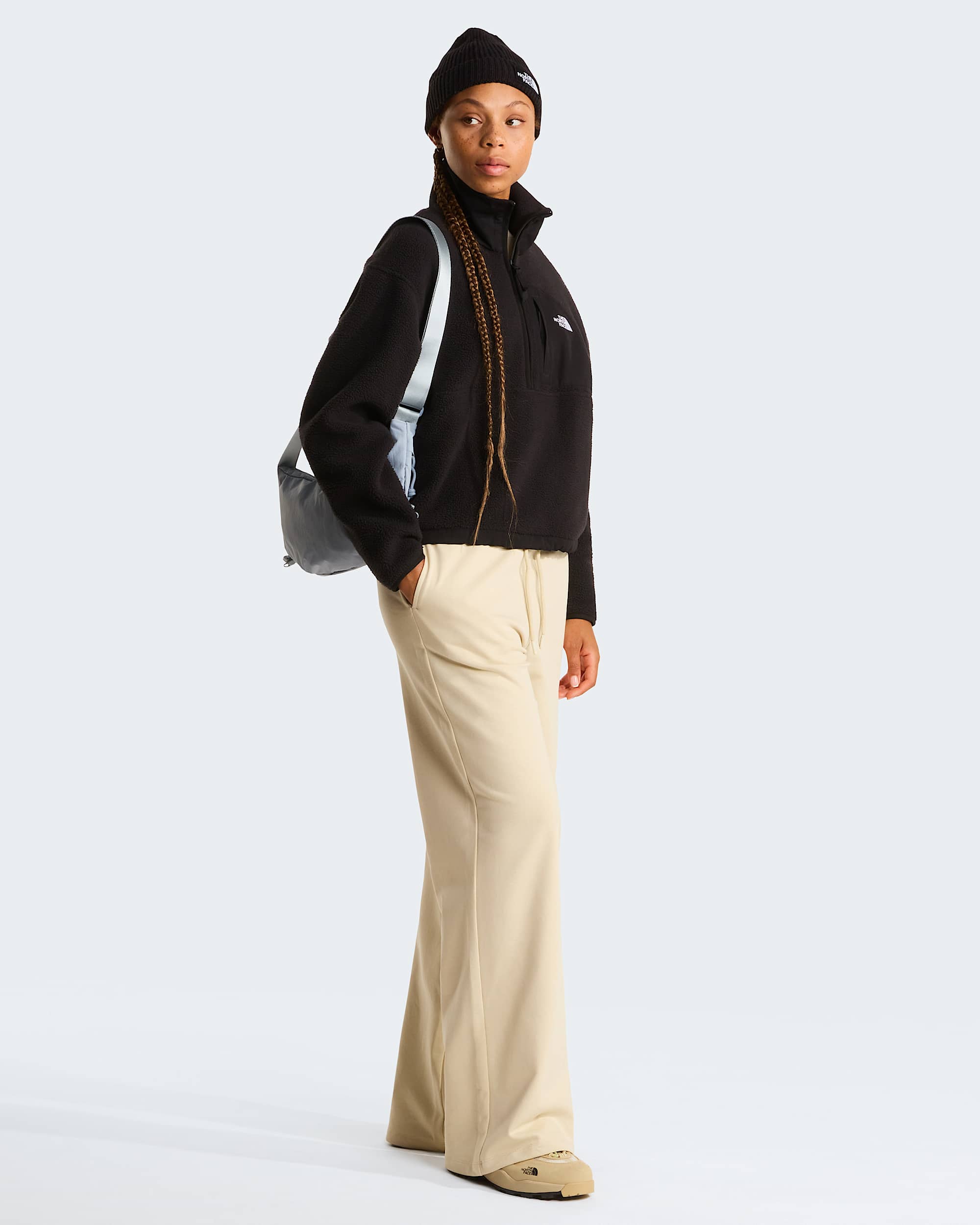 Womens Yumiori OffPeak 12 Zip Fleece Jacket TNF ALT1