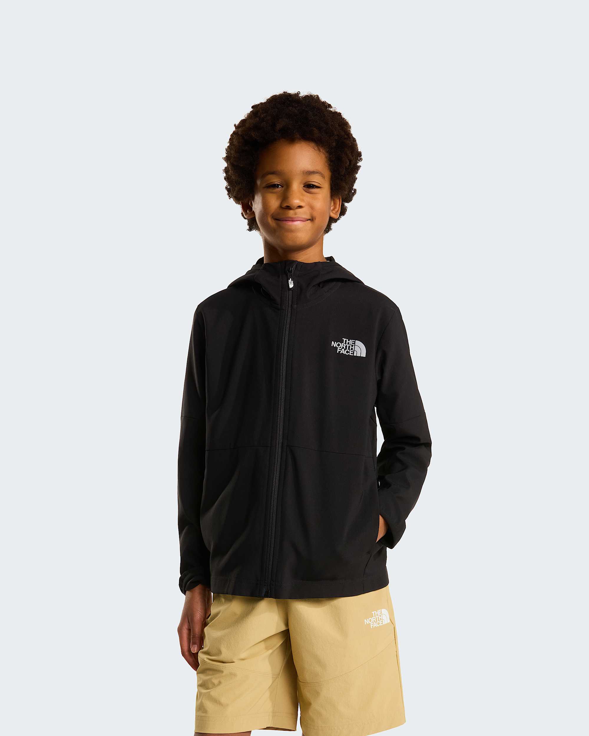 Boys On The Trail FullZip Hooded Jacket TNF HERO
