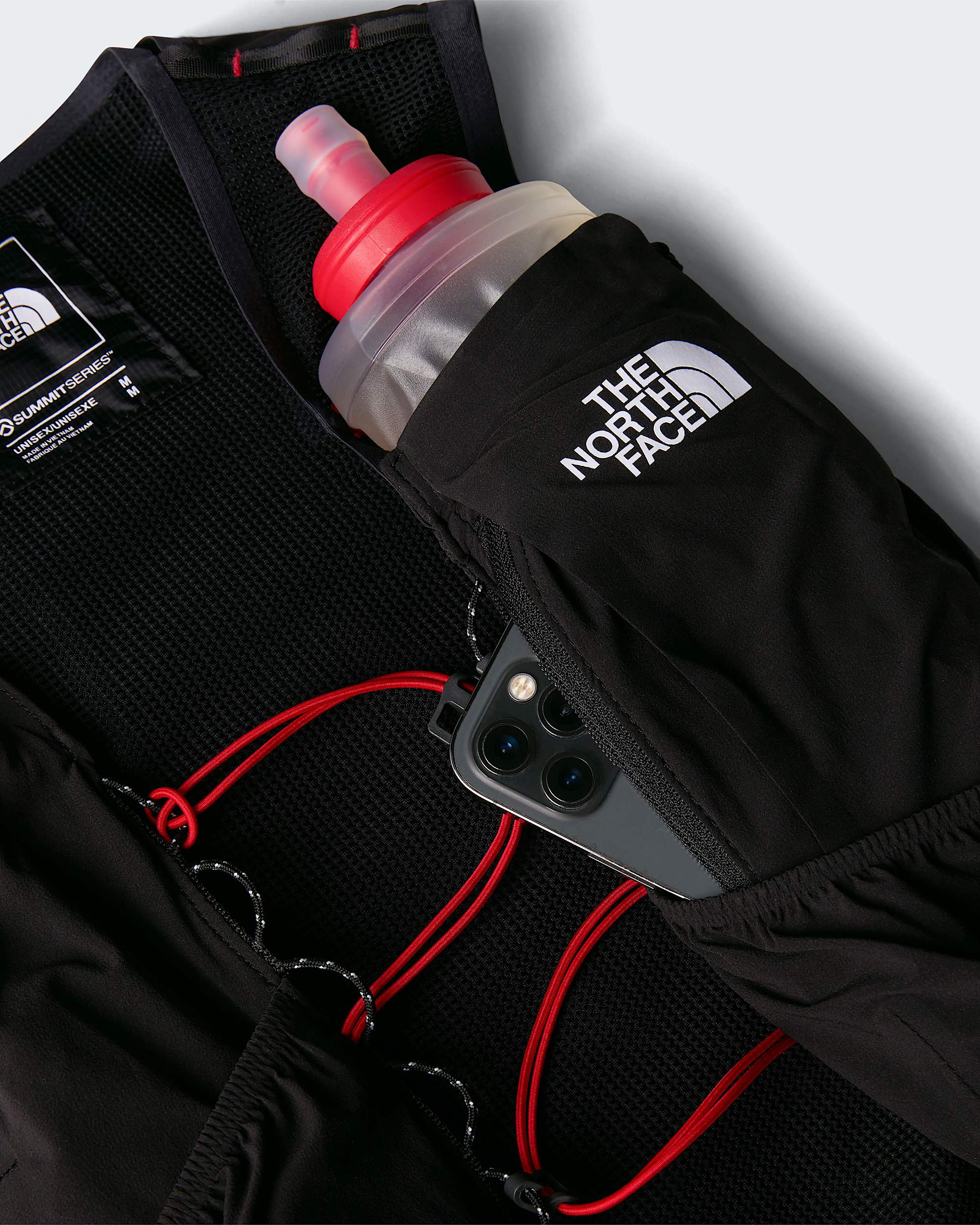 Chaleco de correr Summit de 10 litros TNF TNF BlackAsphalt Grey ALT22