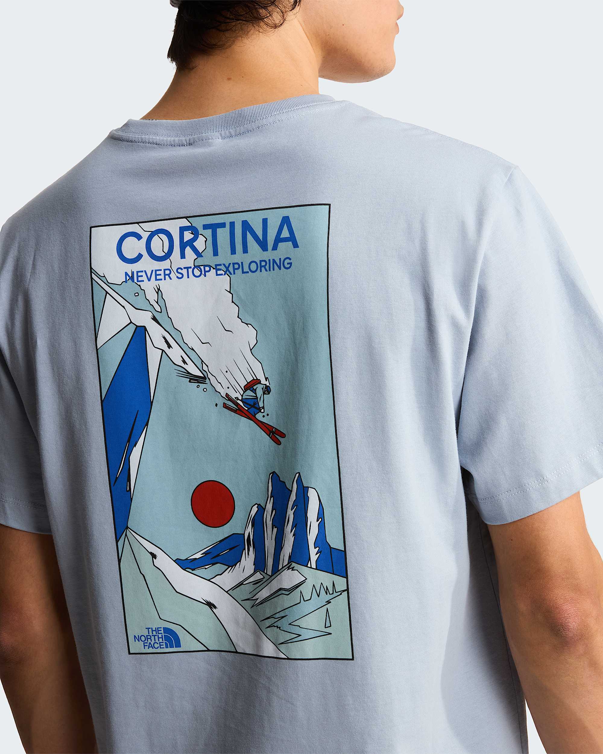 Unisex Mountain Celebration Regular Graphic TShirt TNF ALT7