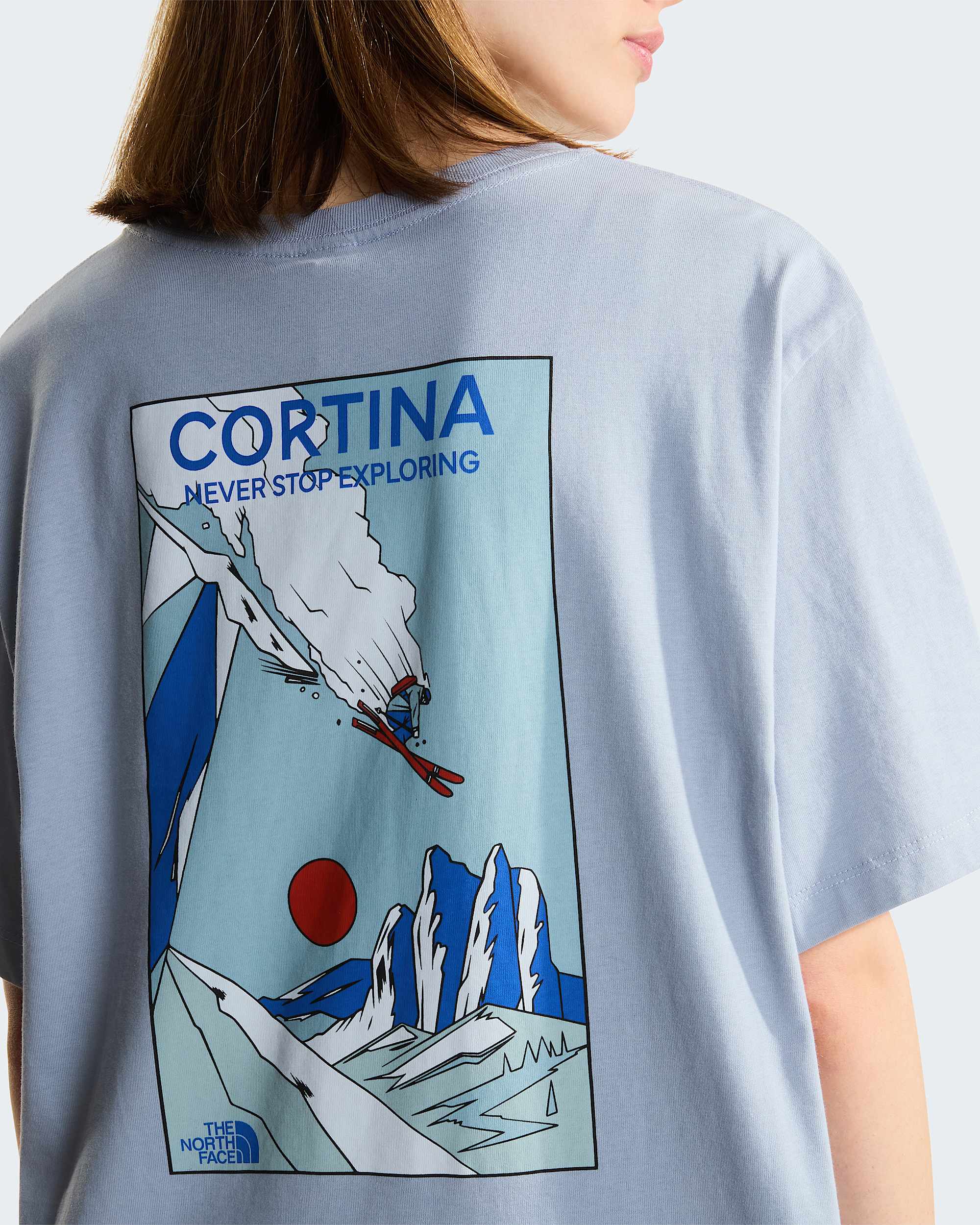 Unisex Mountain Celebration Regular Graphic TShirt TNF ALT14