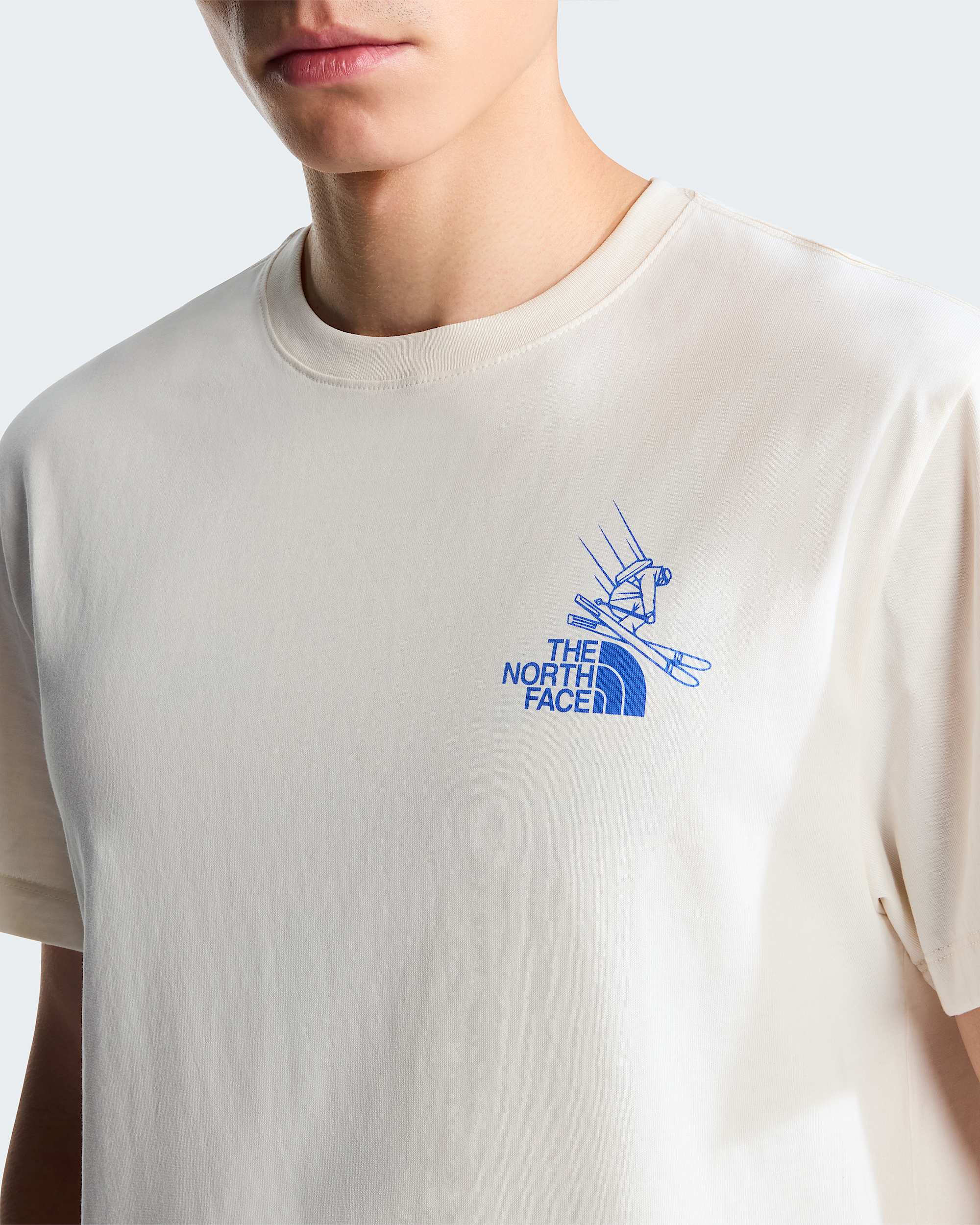 Unisex Mountain Celebration Regular Graphic TShirt TNF White Dune ALT6