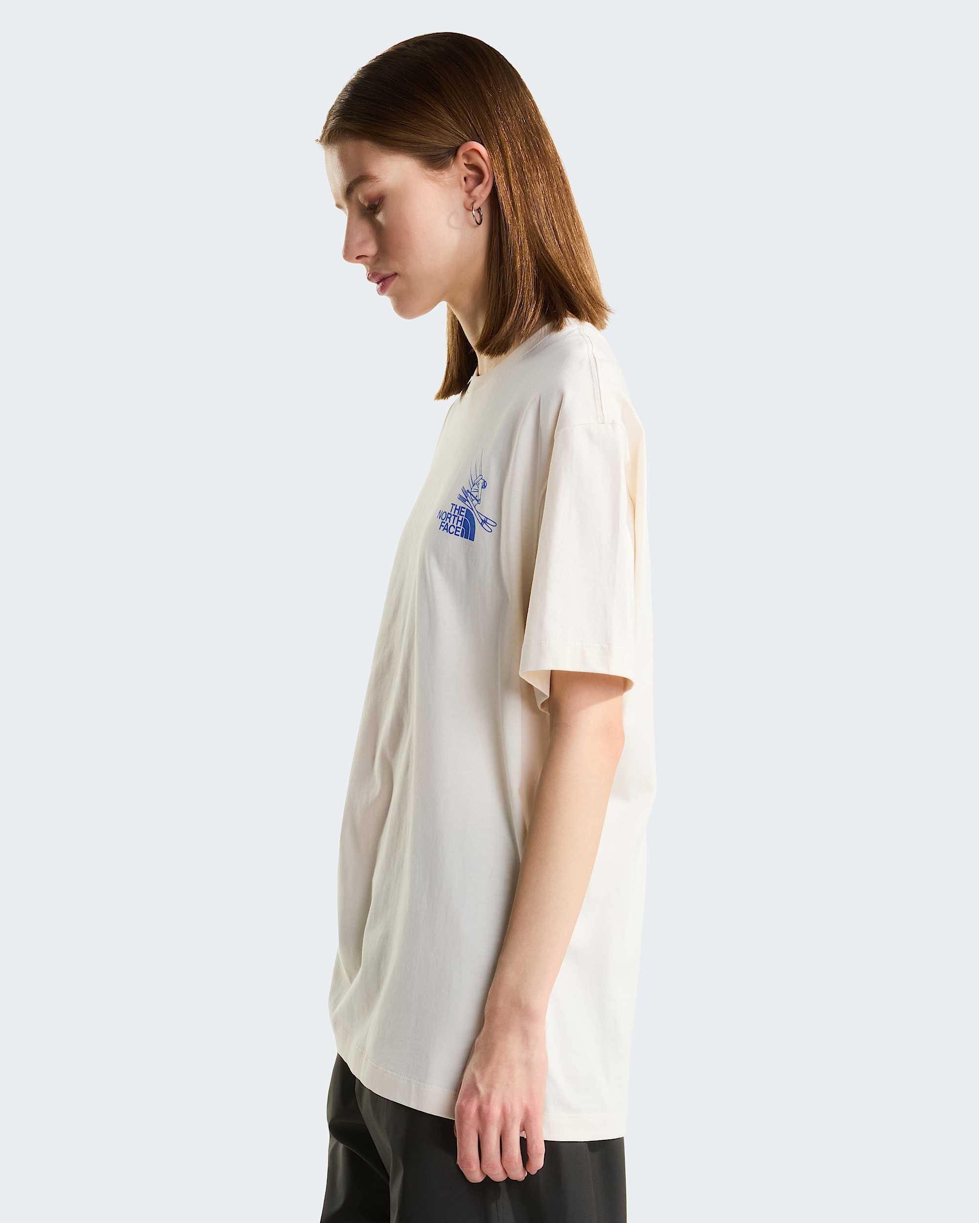 Unisex Mountain Celebration Regular Graphic TShirt TNF White Dune ALT12
