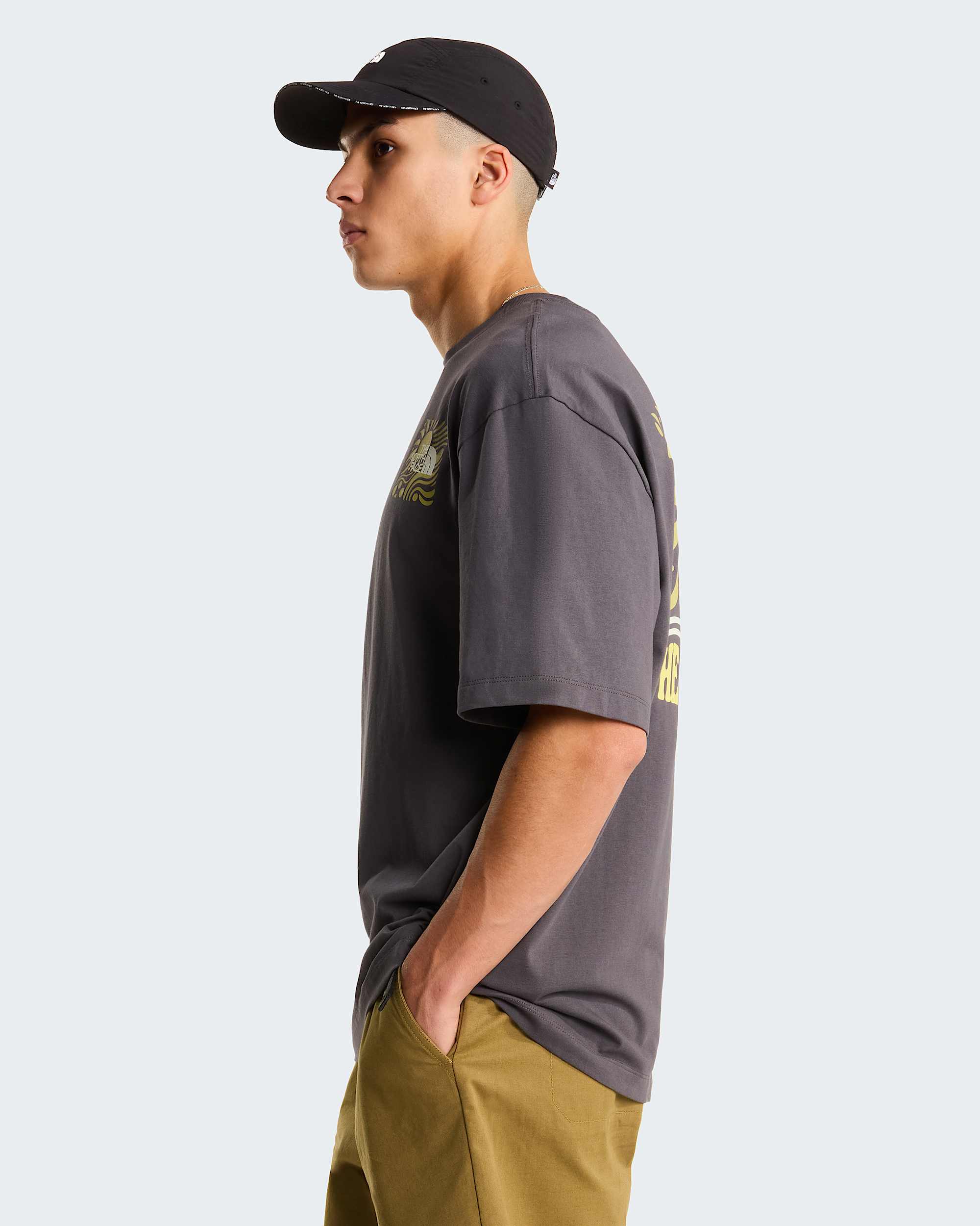 Uniseks Sun Oversized Graphic TShirt TNF alt5