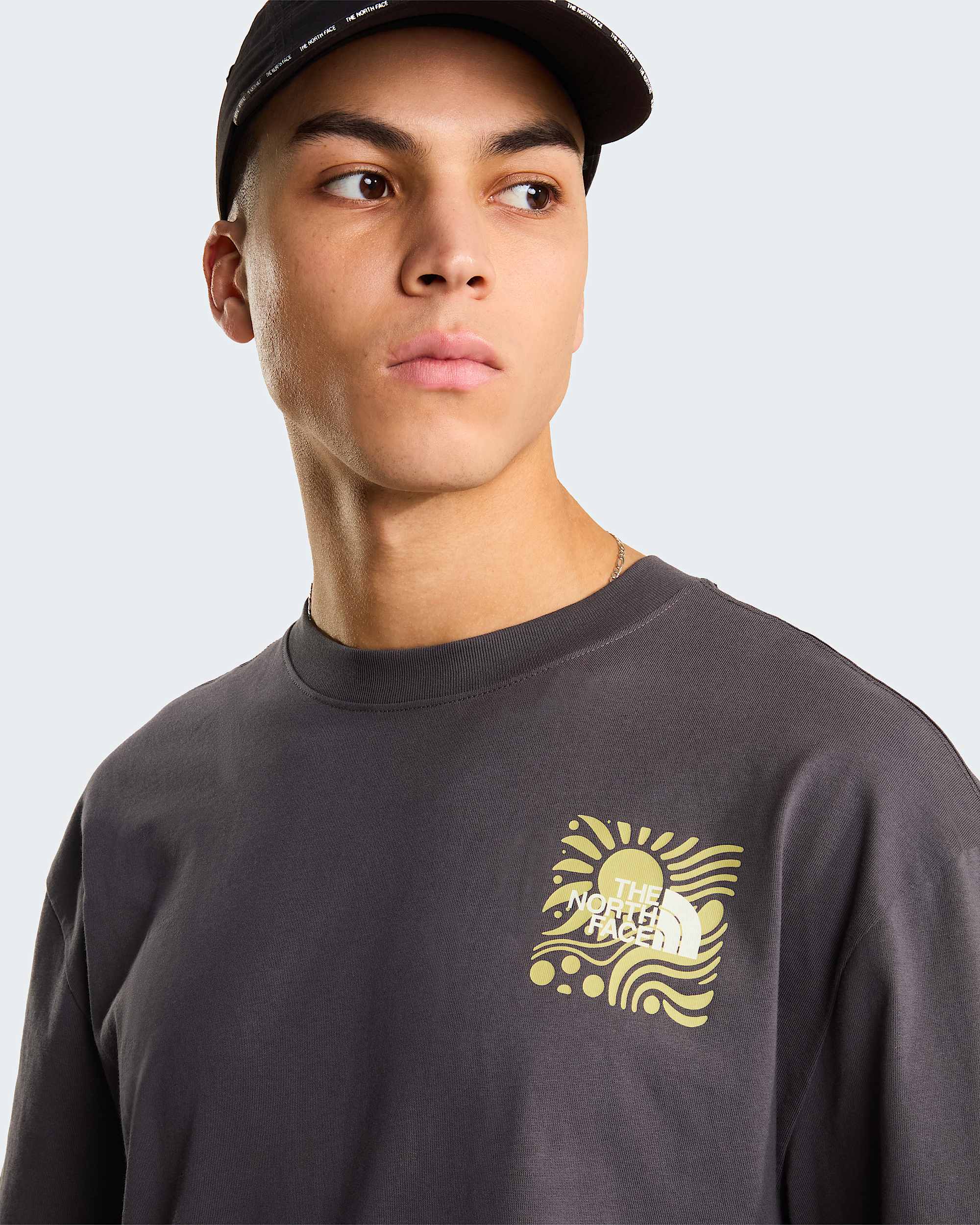 Uniseks Sun Oversized Graphic TShirt TNF alt6