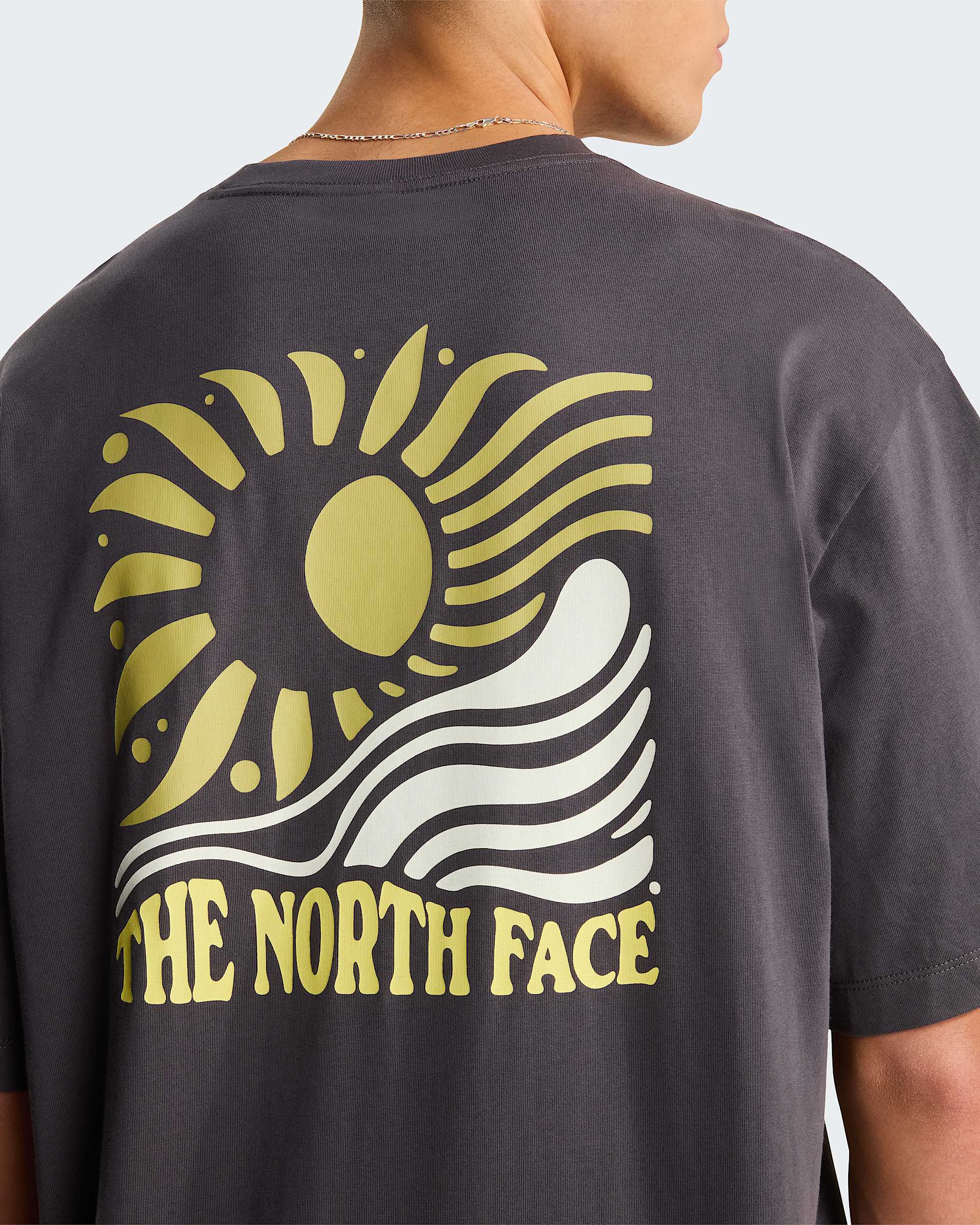 Uniseks Sun Oversized Graphic TShirt TNF alt7