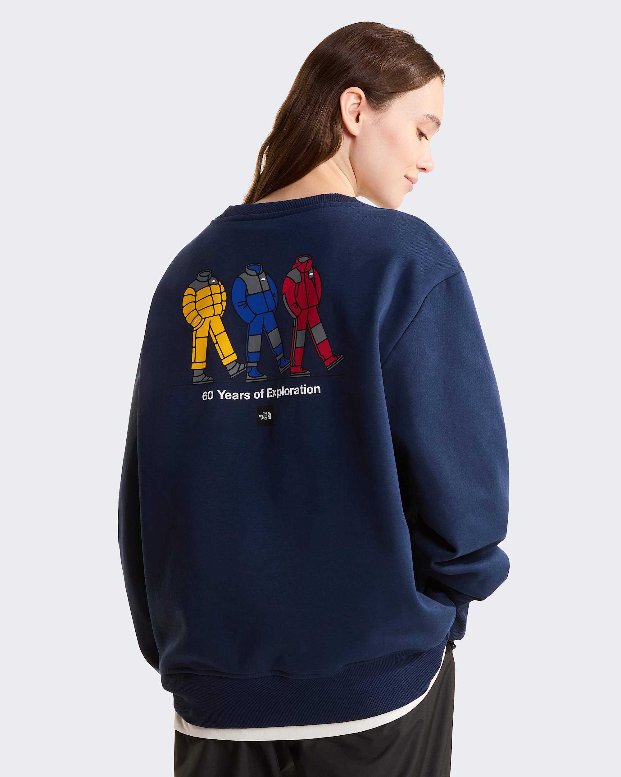 Unisex TNF Celebration Relaxed Graphic Sweatshirt TNF ALT9