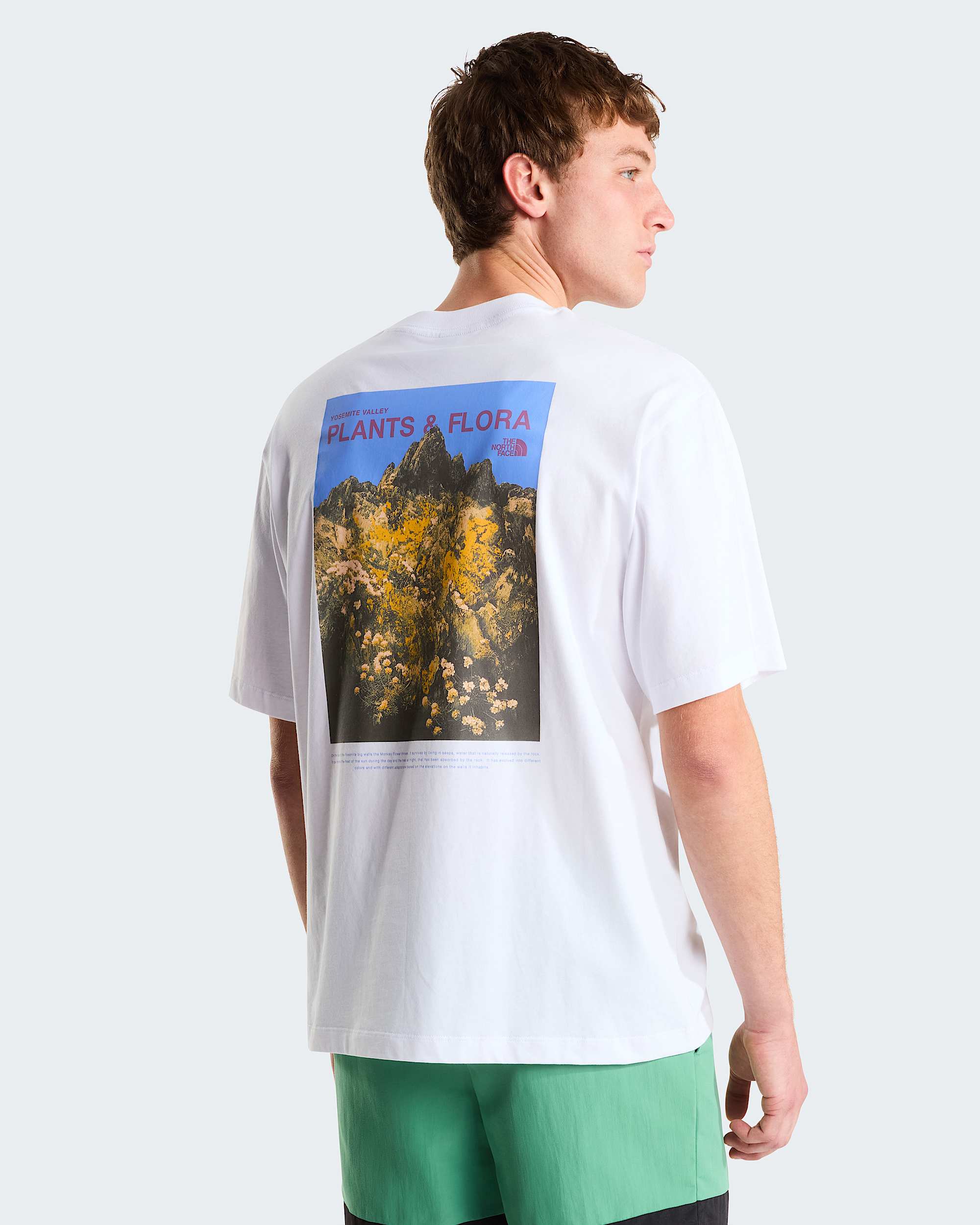 Unisex Plant  Flora Oversized Graphic TShirt TNF ALT2