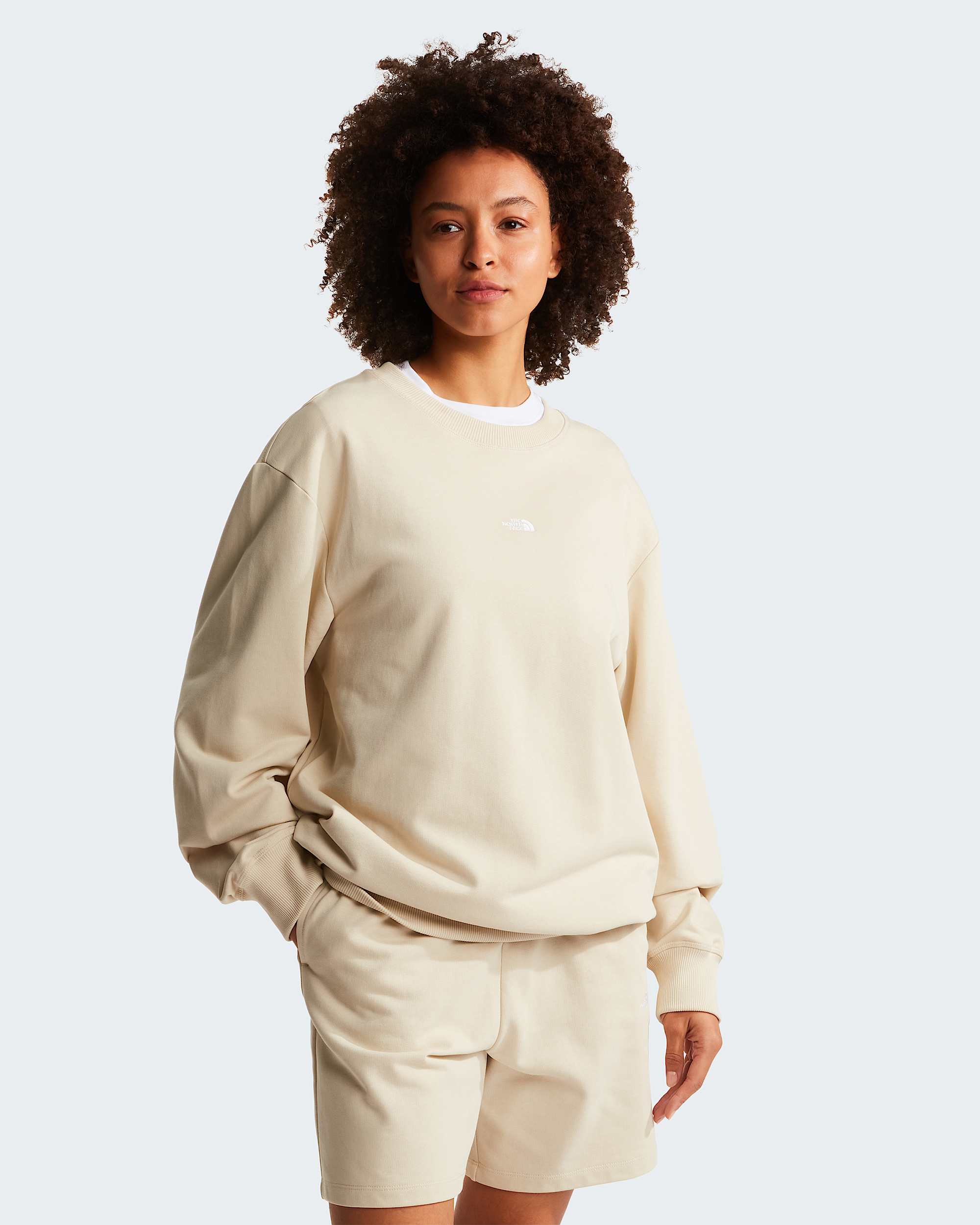 Unisex Essential Light Relaxed Sweatshirt TNF ALT8