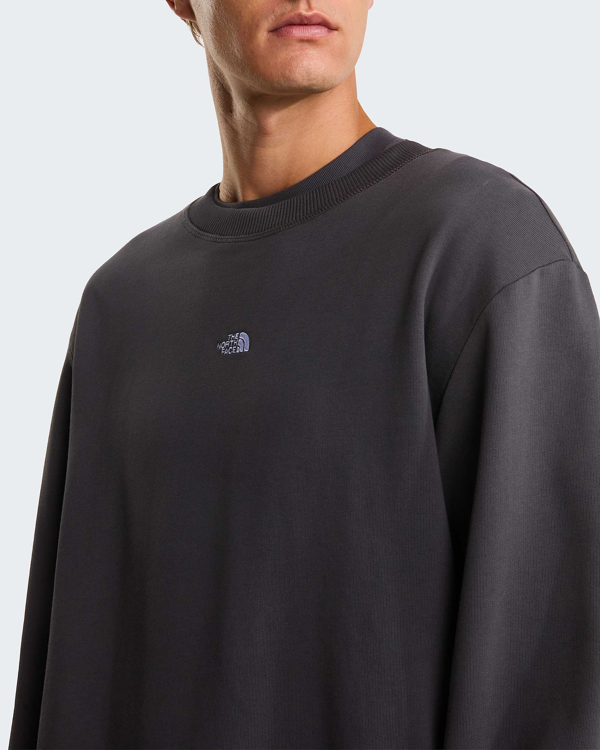 Felpa Essential Light Relaxed unisex TNF Anthracite Grey ALT6