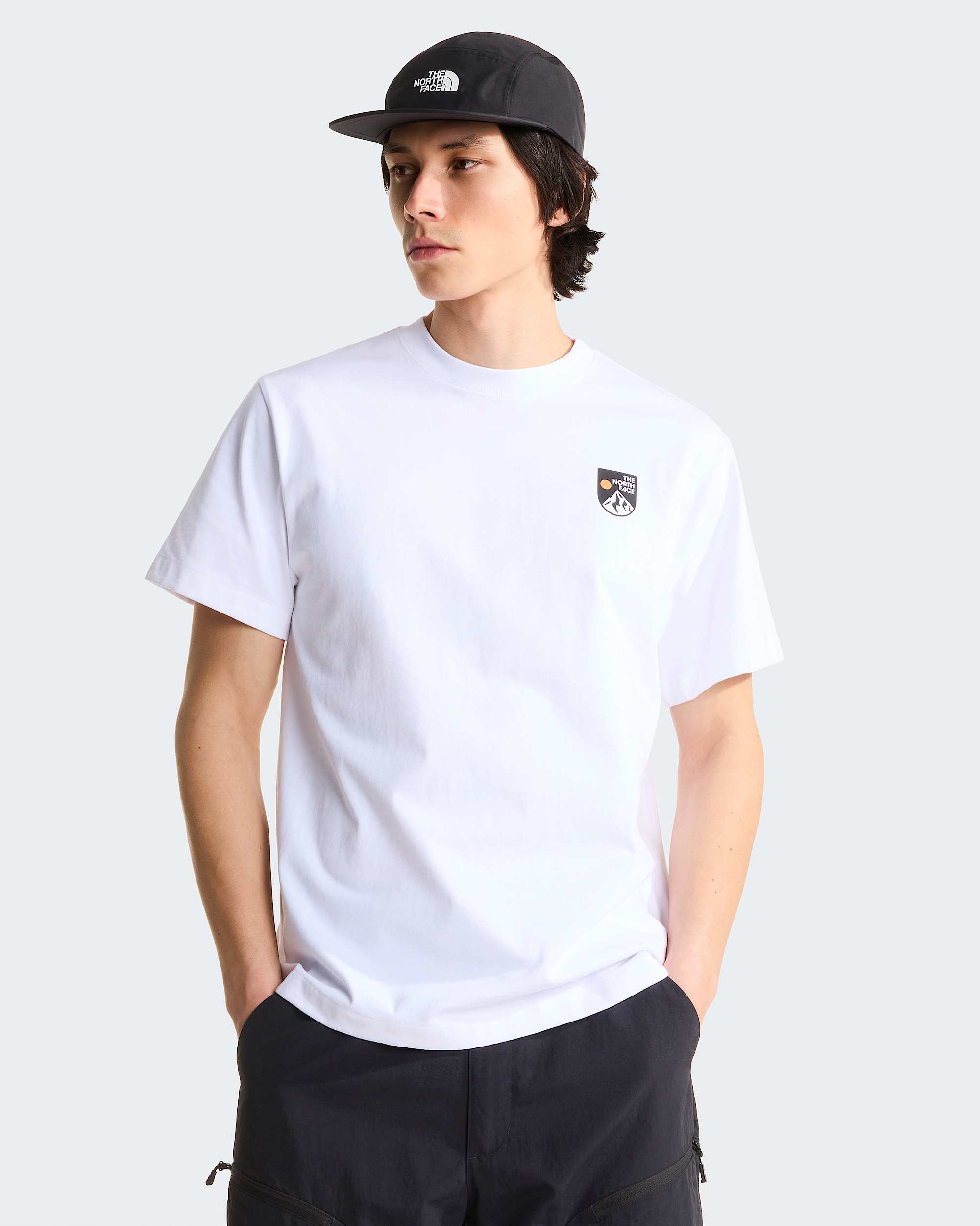 Tshirt dcontract unisexe  logo vintage TNF ALT3