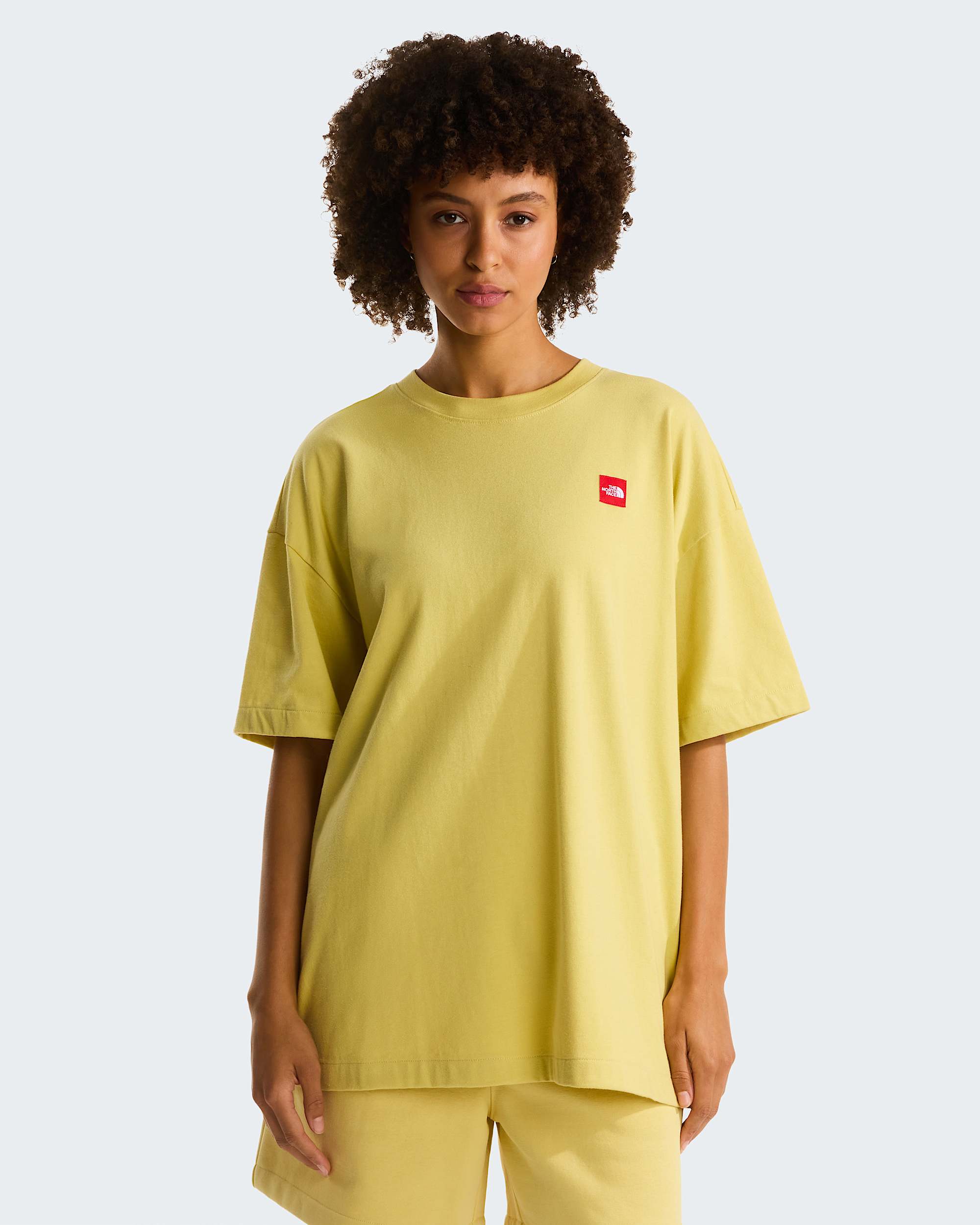 Red Box Tshirt  unisex TNF Honeyed Sand ALT1