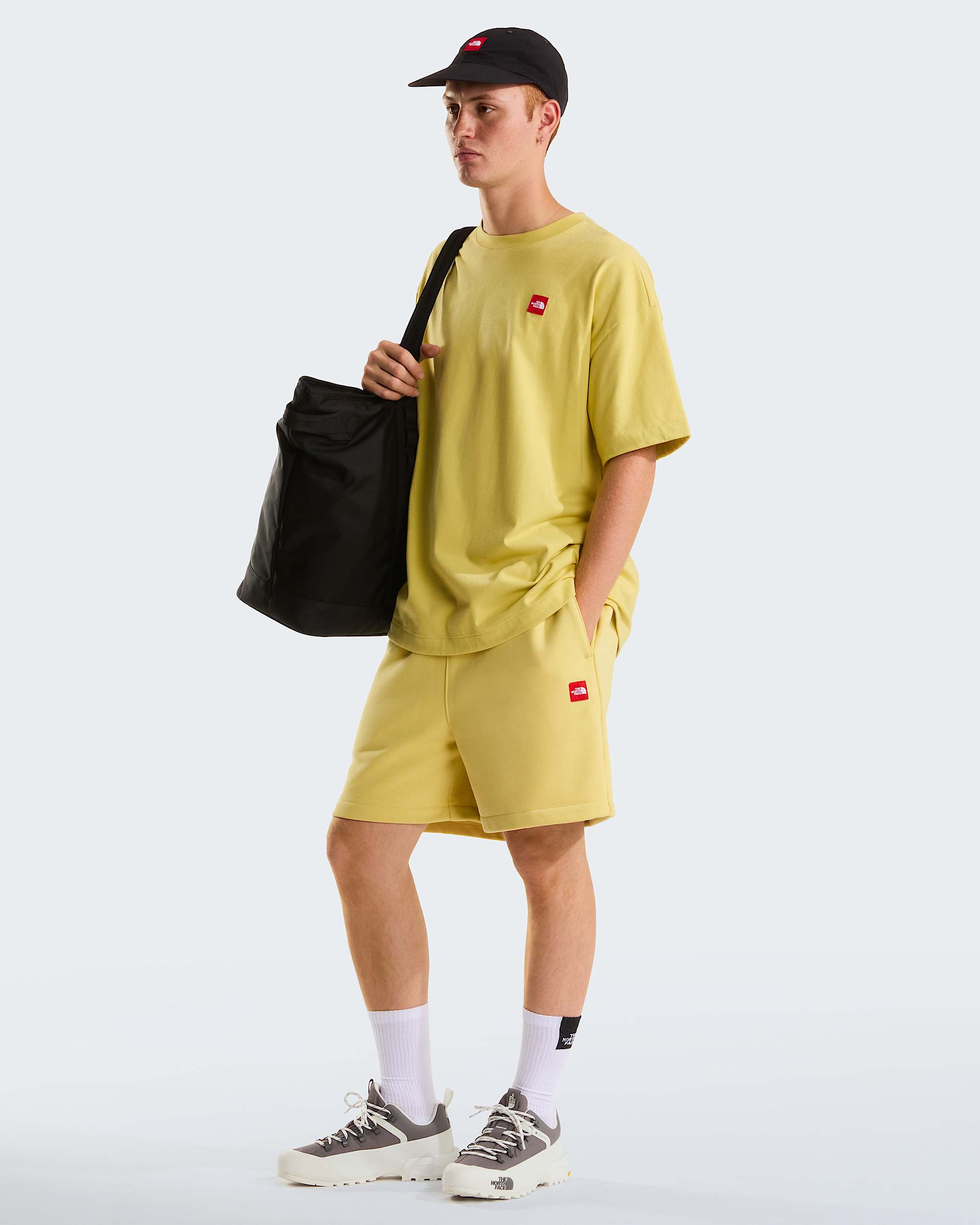 Red Box Tshirt  unisex TNF Honeyed Sand ALT10