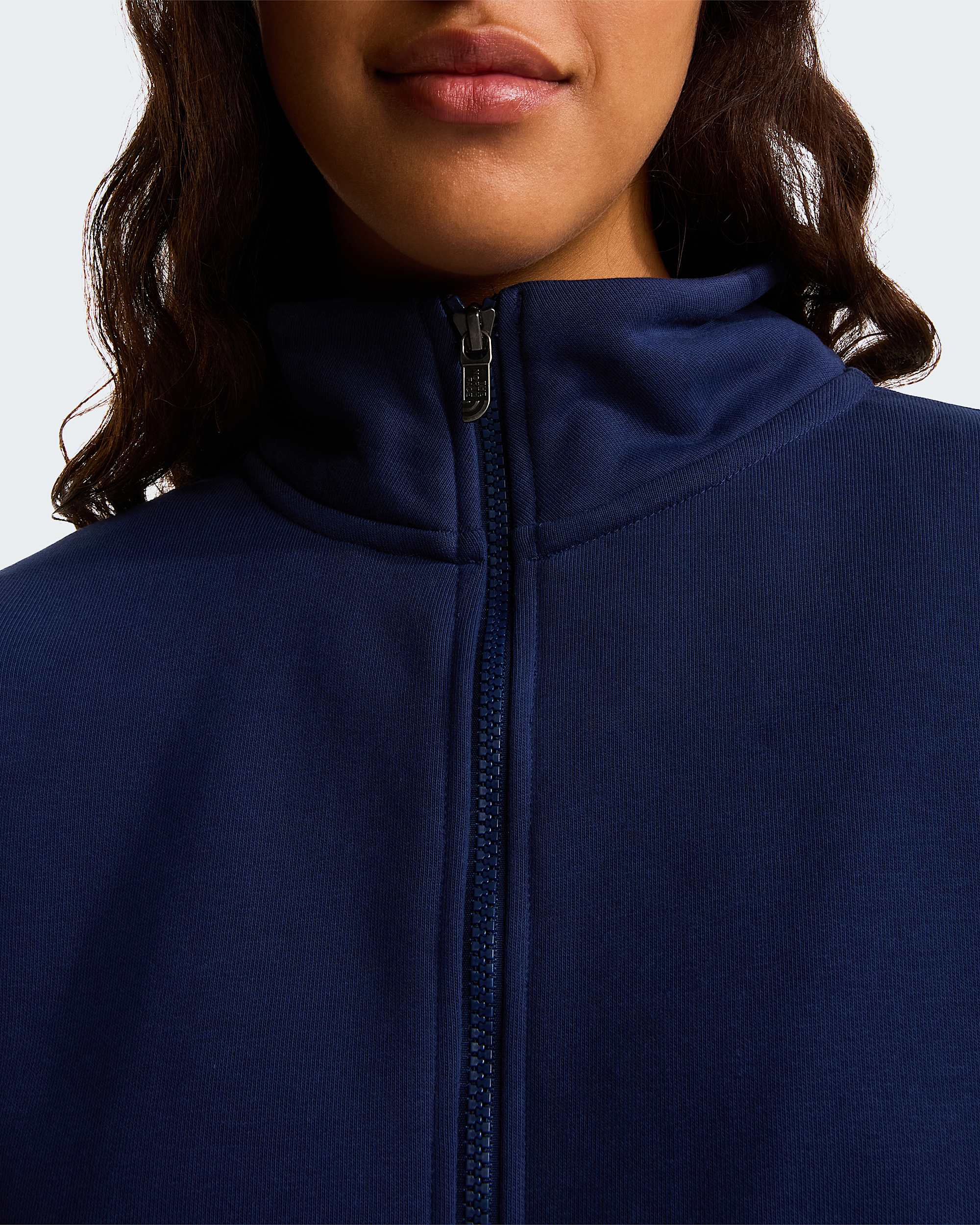 Unisex TNF Red Box 12 Zip Sweatshirt TNF ALT5