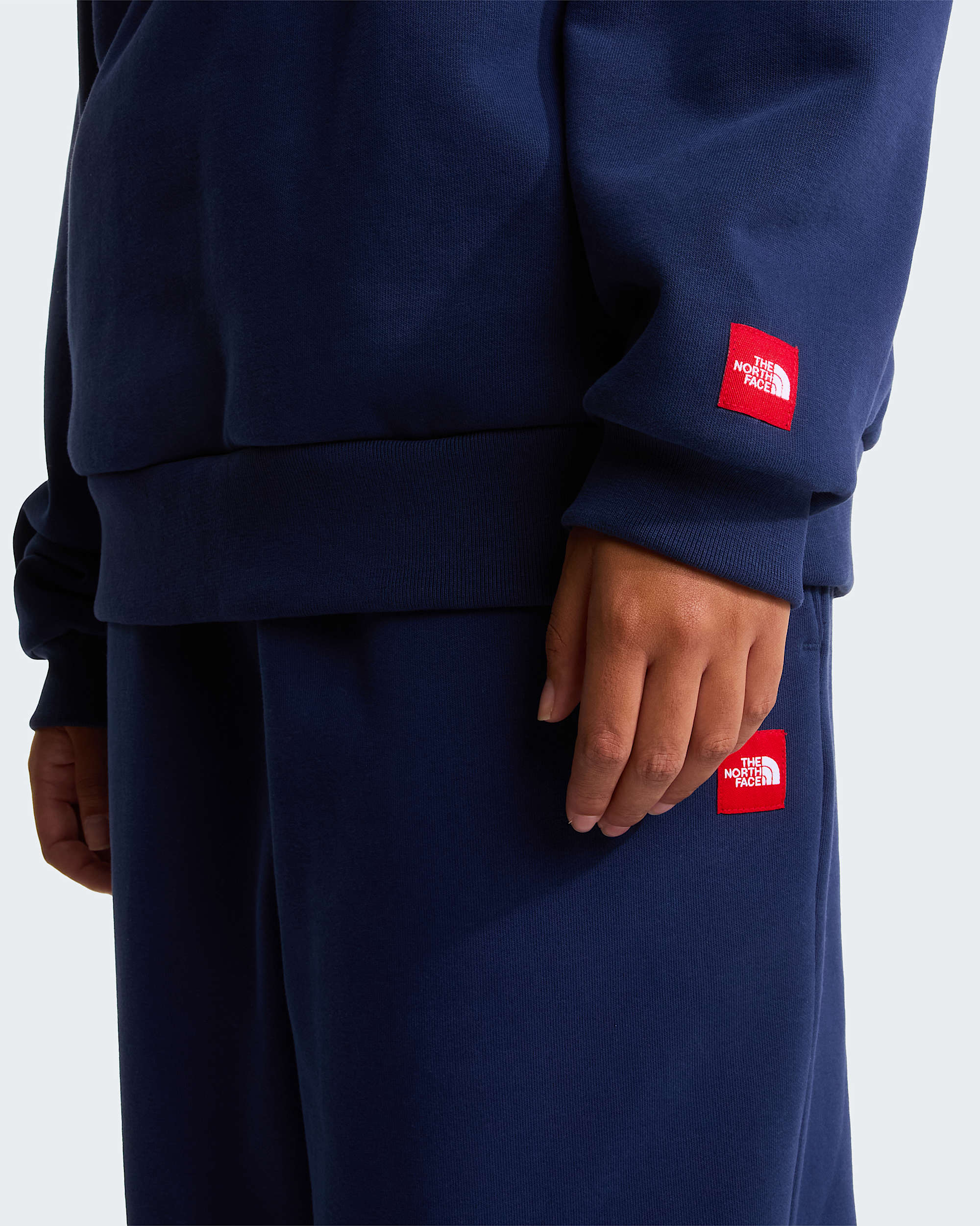 Unisex TNF Red Box 12 Zip Sweatshirt TNF ALT6