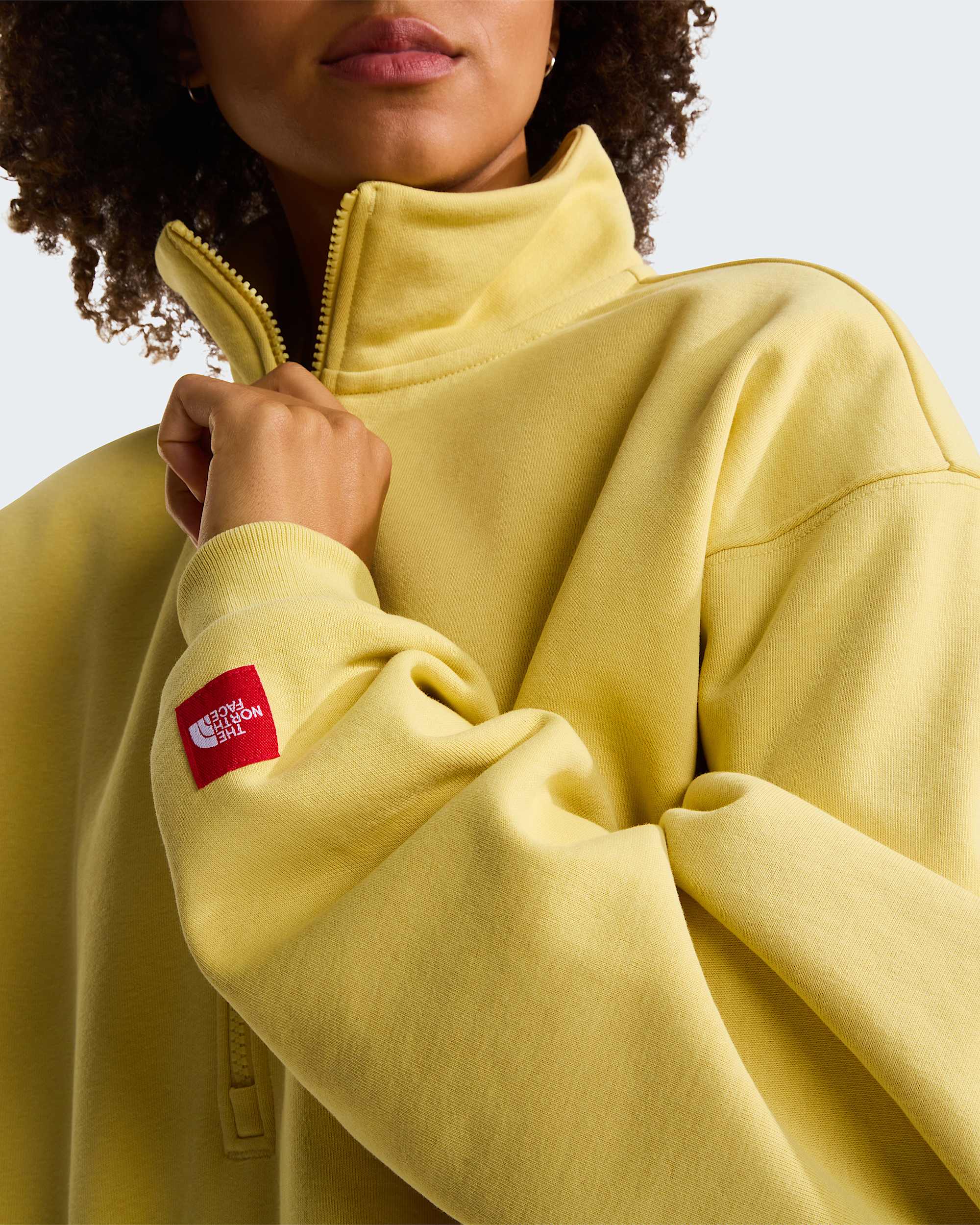 Sudadera con media cremallera Red Box de TNF unisex TNF alt6