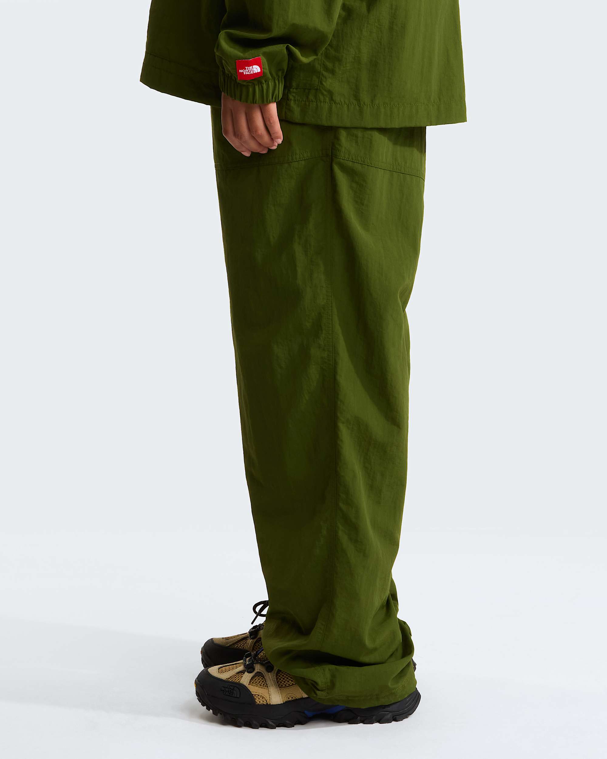 Unisex Red Box Nylon Belted Trousers TNF ALT3