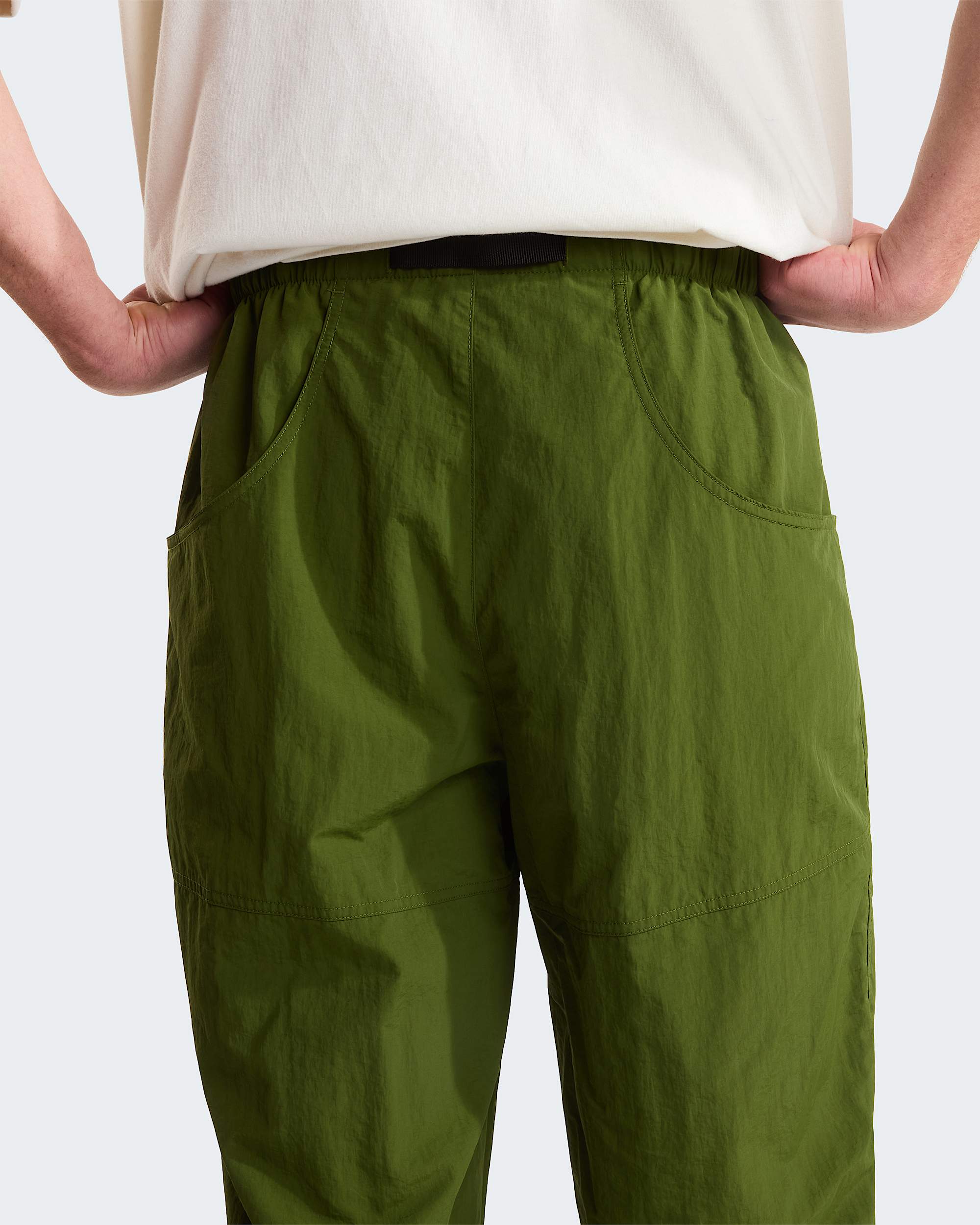 Unisex Red Box Nylon Belted Trousers TNF ALT15