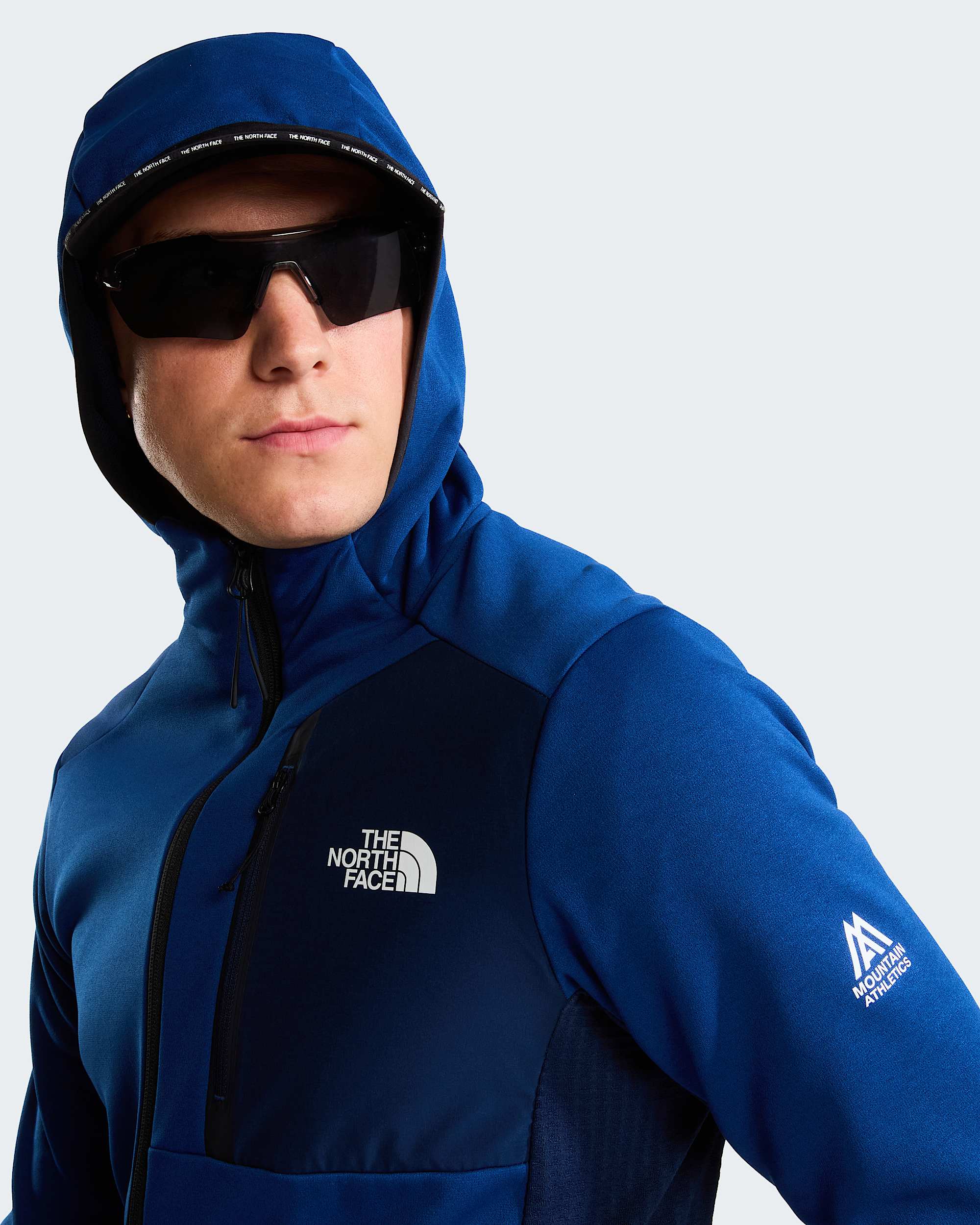 Mens Mountain Athletics Hooded Fleece TNF ALT5