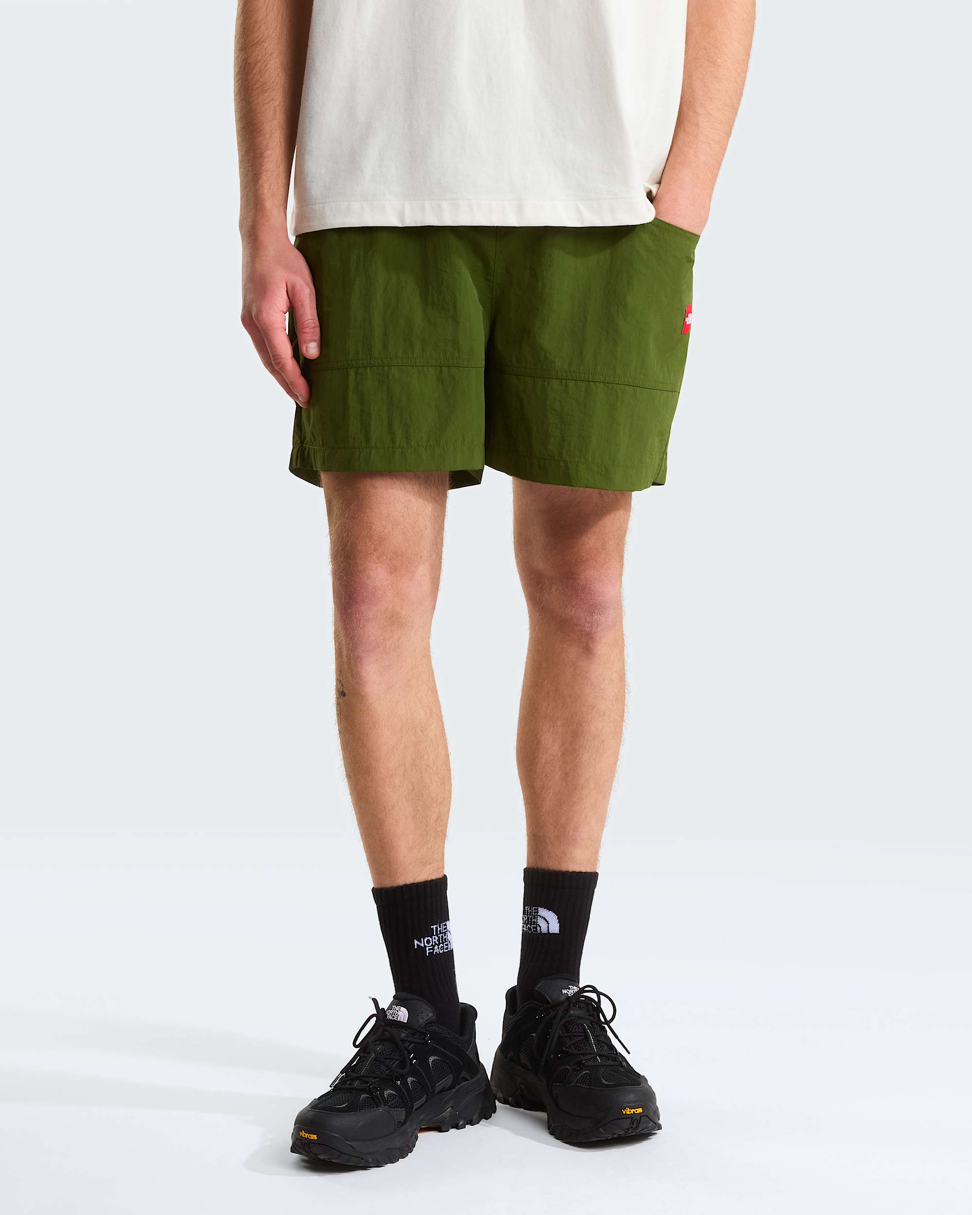 Short  ceinture en nylon Red Box unisexe TNF ALT1