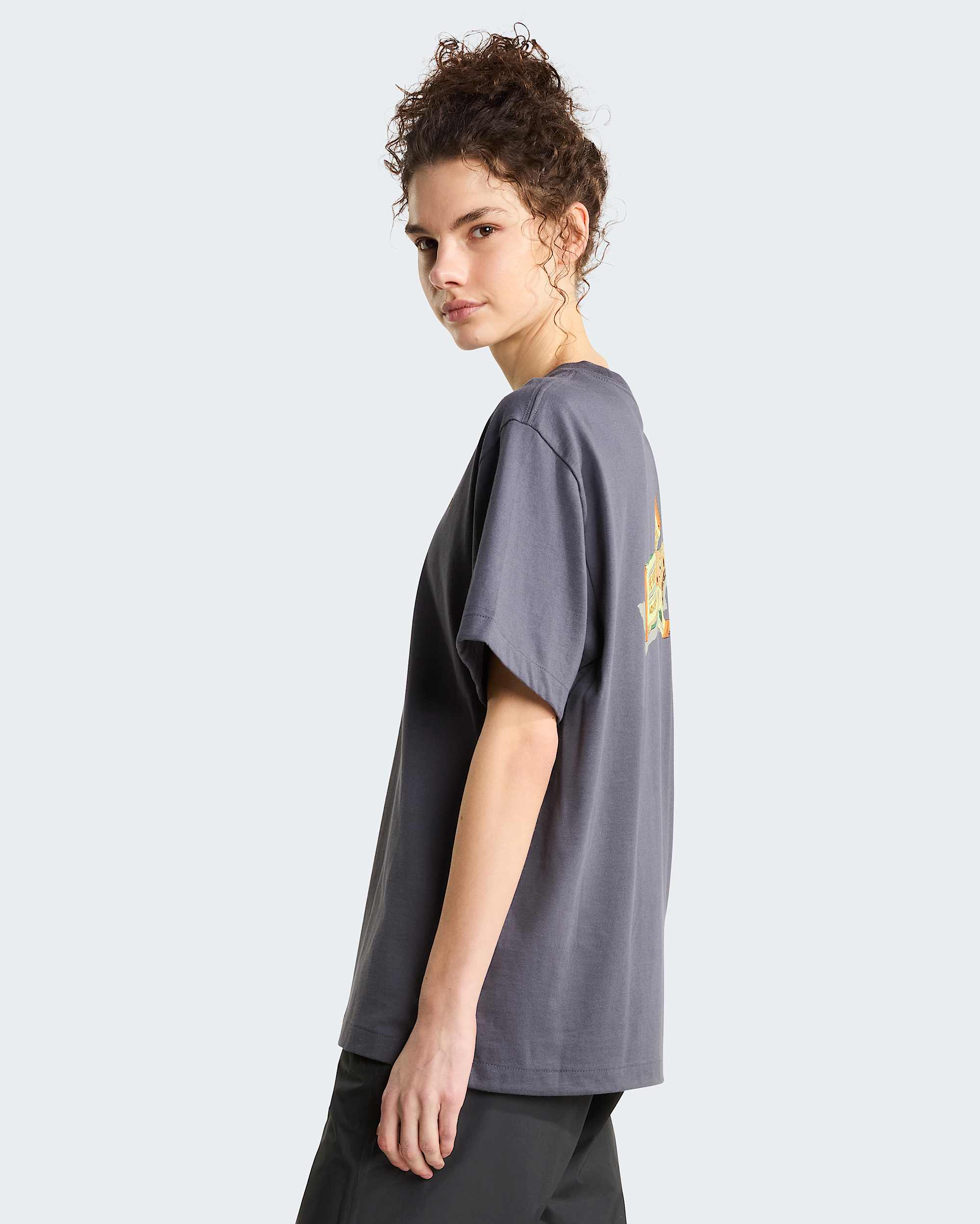 Triko s potiskem TNF Snack Relaxed unisex TNF Anthracite Grey ALT12