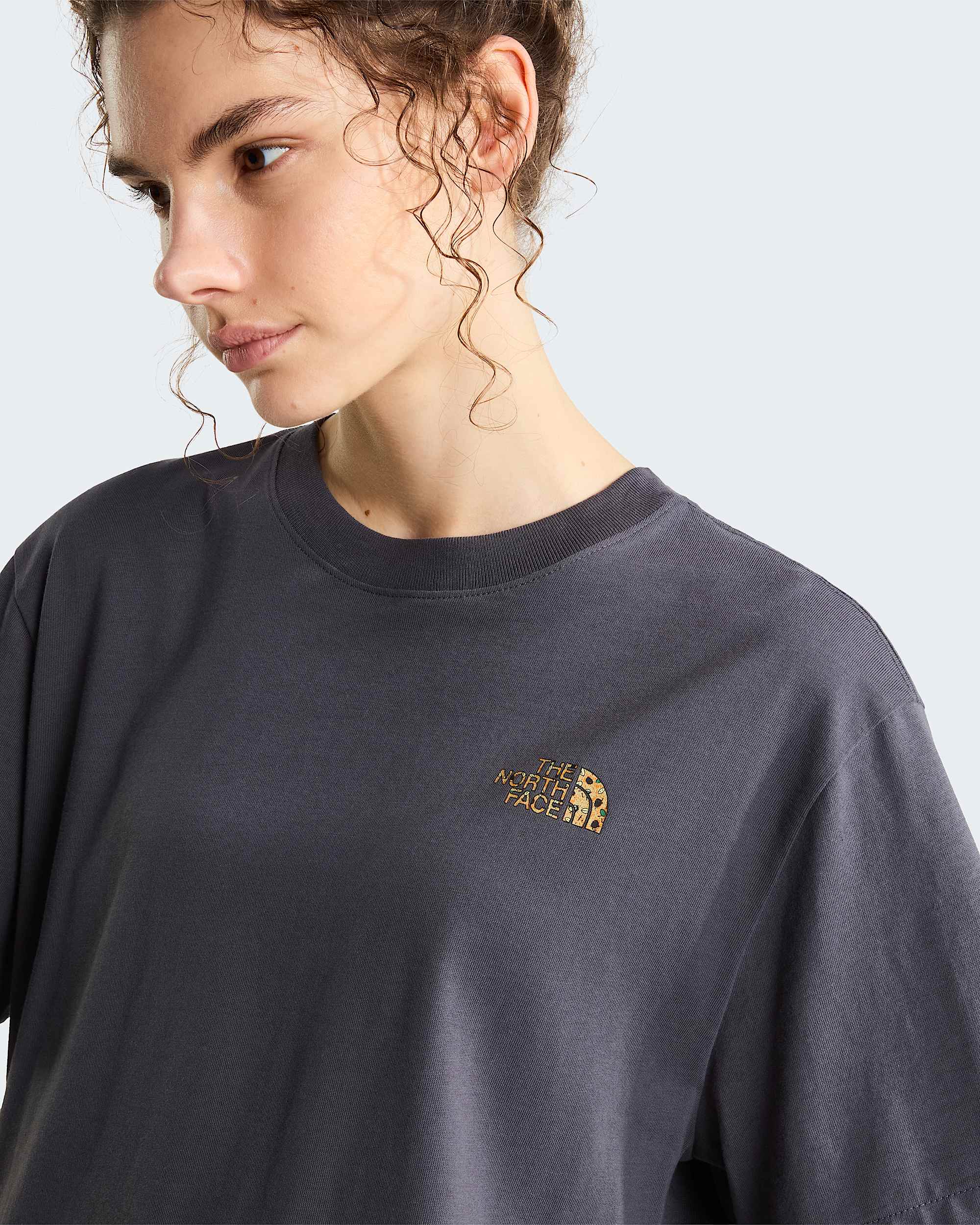 Triko s potiskem TNF Snack Relaxed unisex TNF Anthracite Grey ALT13