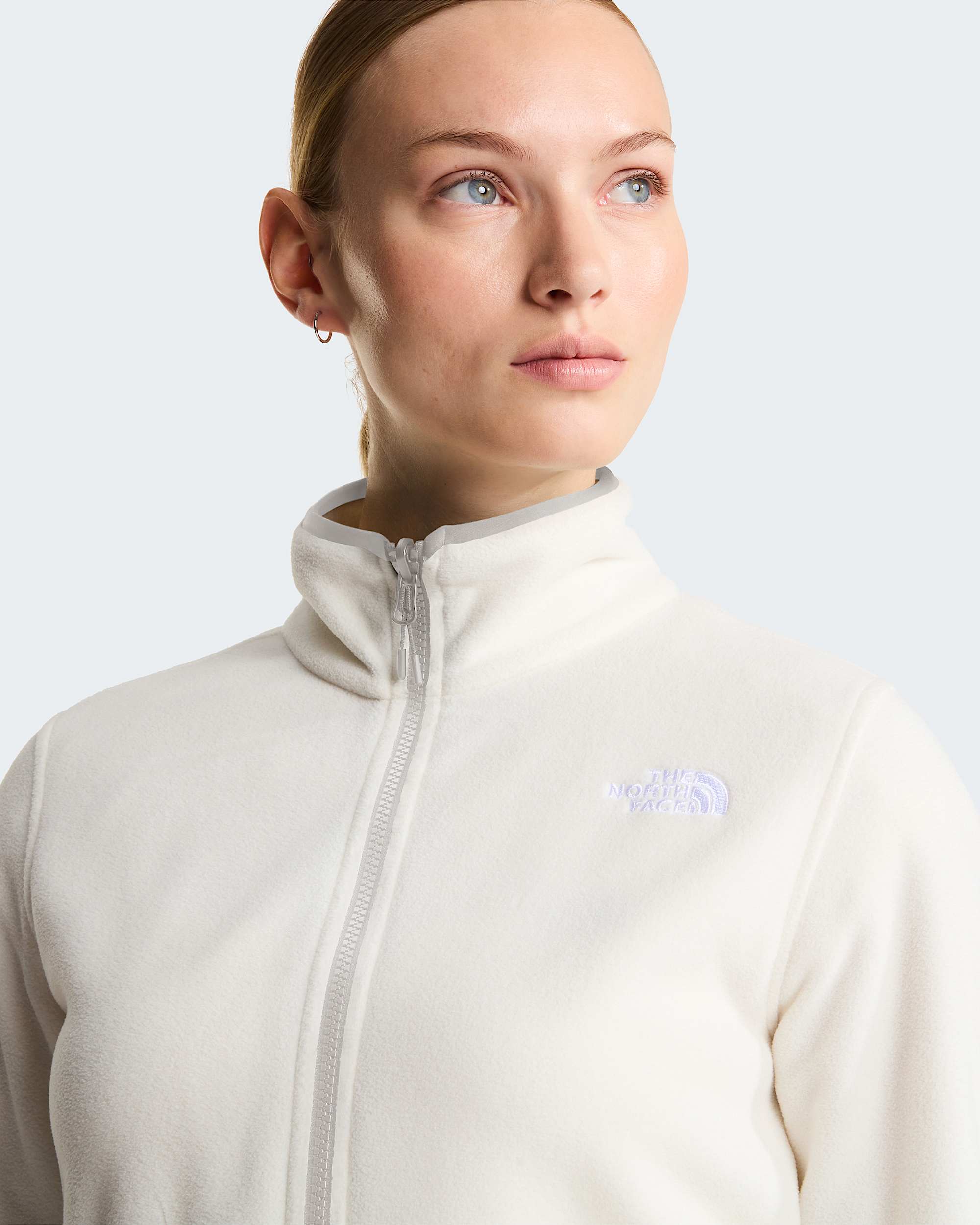 Pile Glacier da donna TNF White Dune ALT4