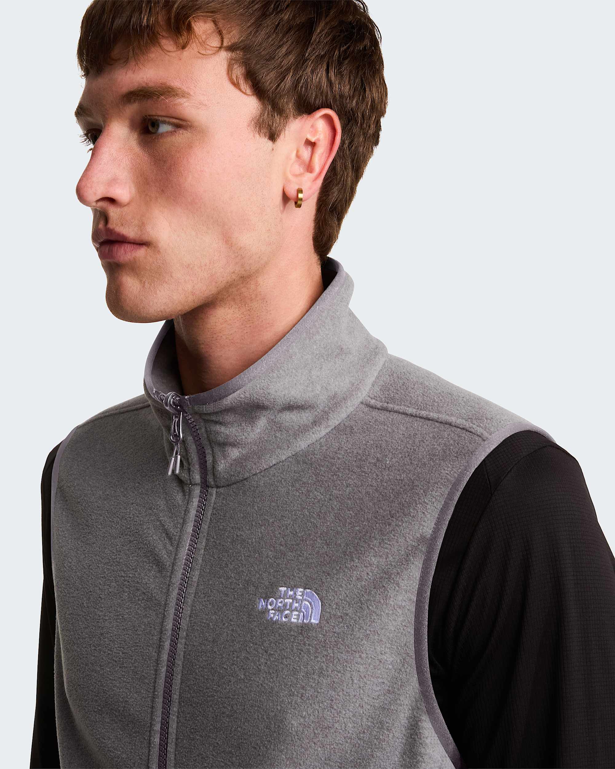 Mens Glacier Fleece Gilet TNF ALT5