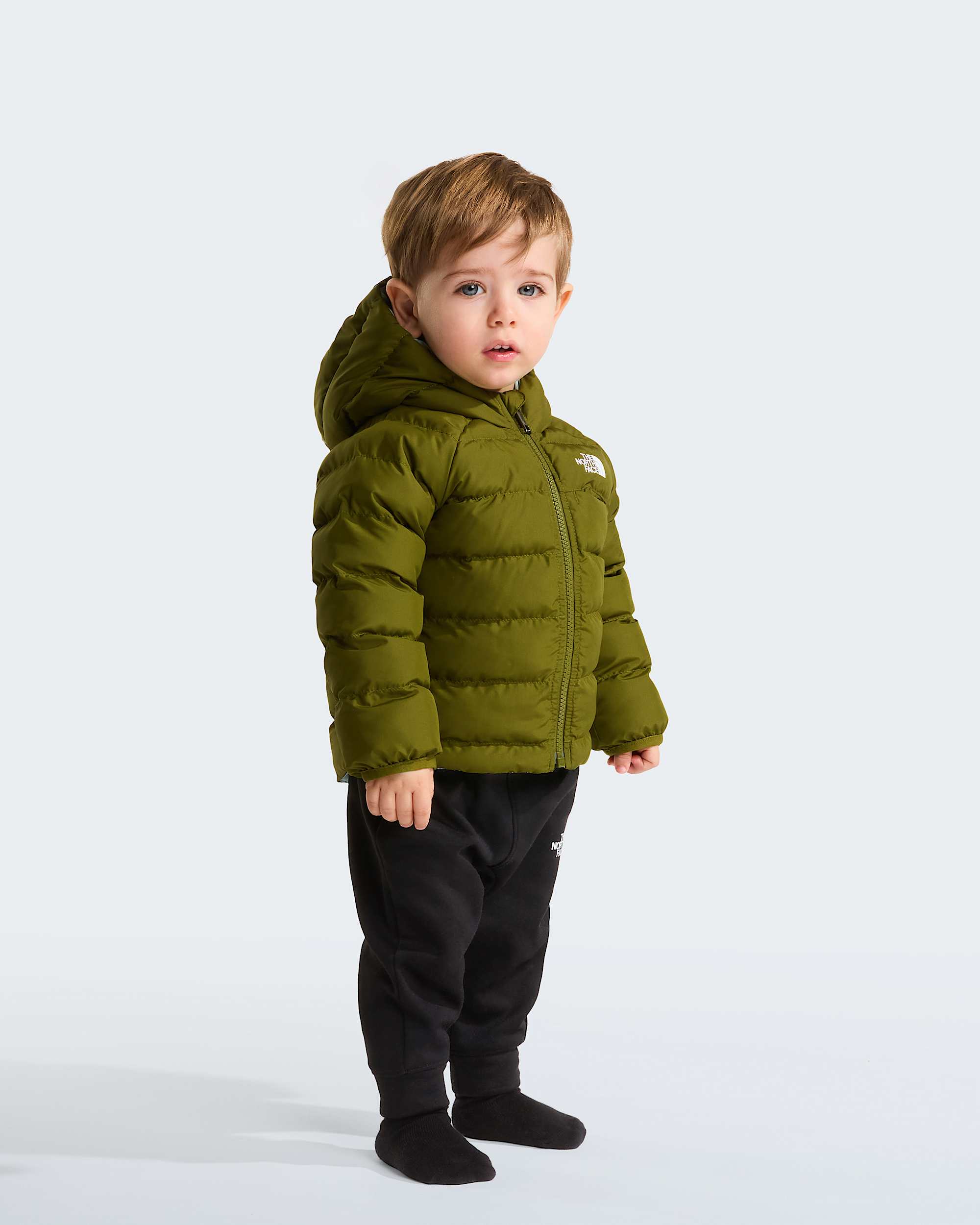 Omkeerbare Perritojas voor babys TNF Forest Olive ALT2