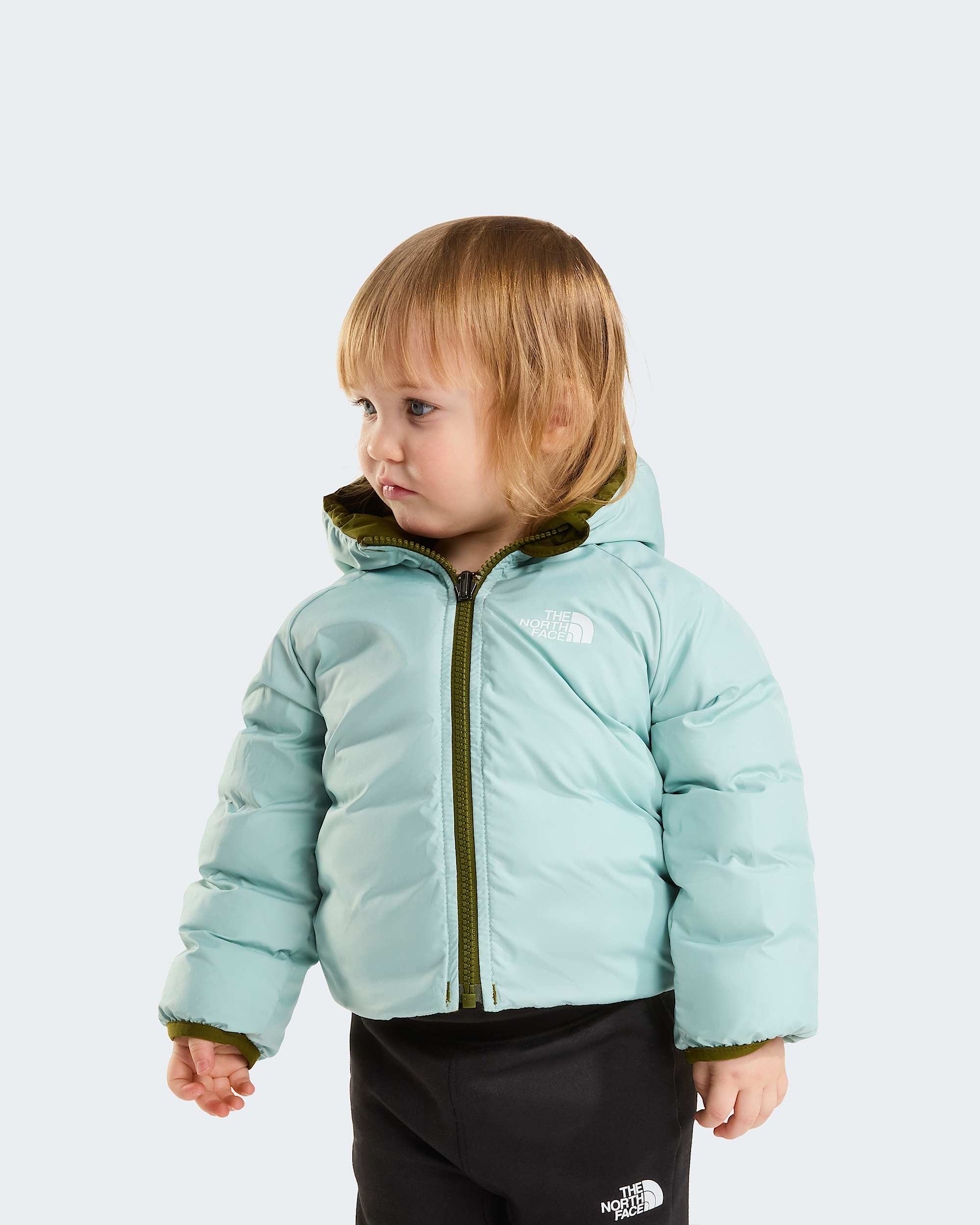 Omkeerbare Perritojas voor babys TNF Forest Olive ALT10