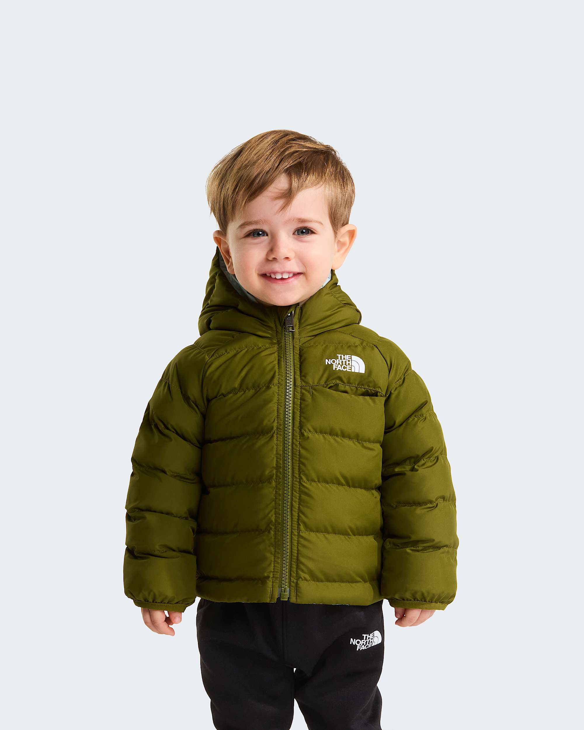 Omkeerbare Perritojas voor babys TNF Forest Olive HERO