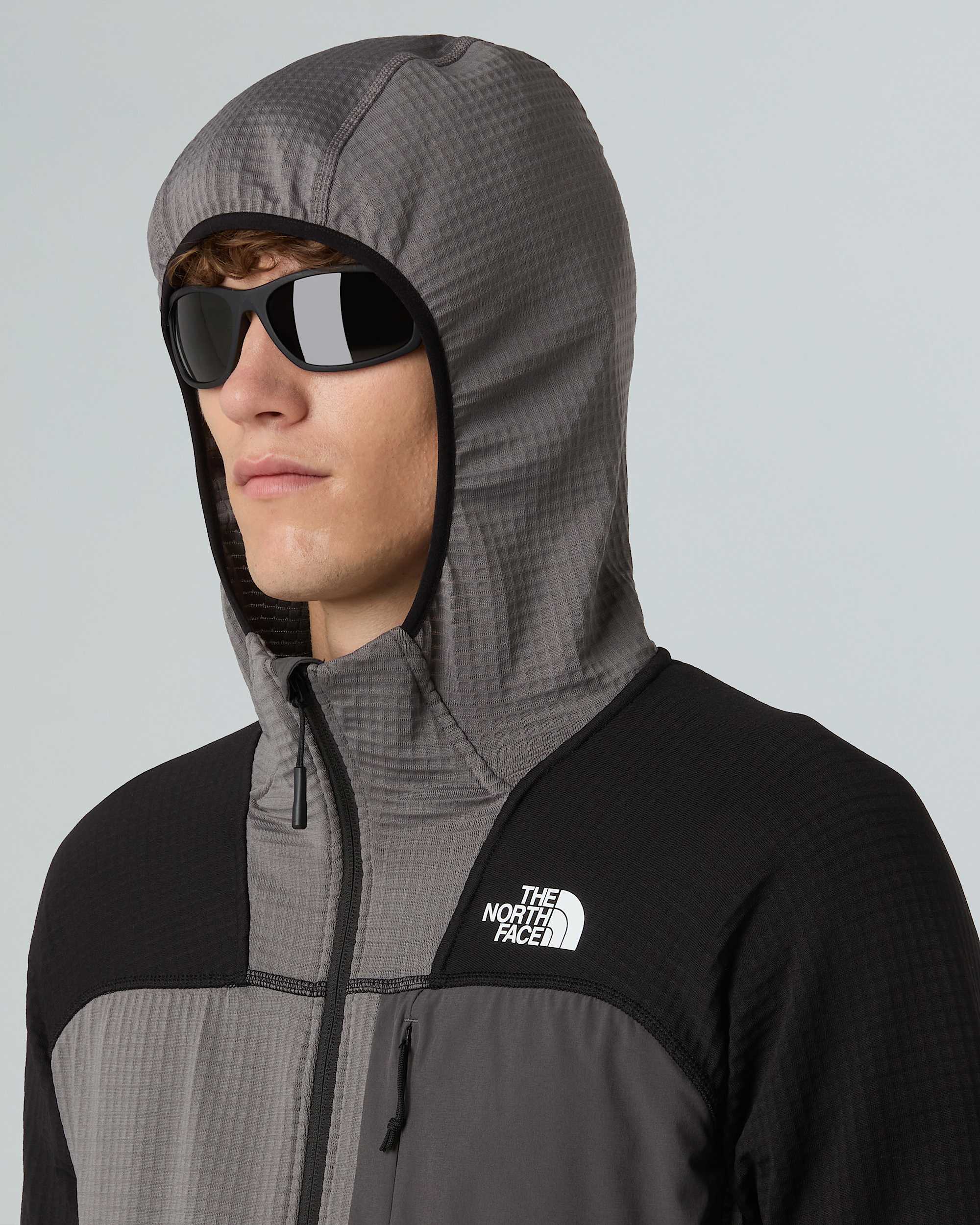 Mens Stormgap Power Grid Hooded Jacket TNF ALT10