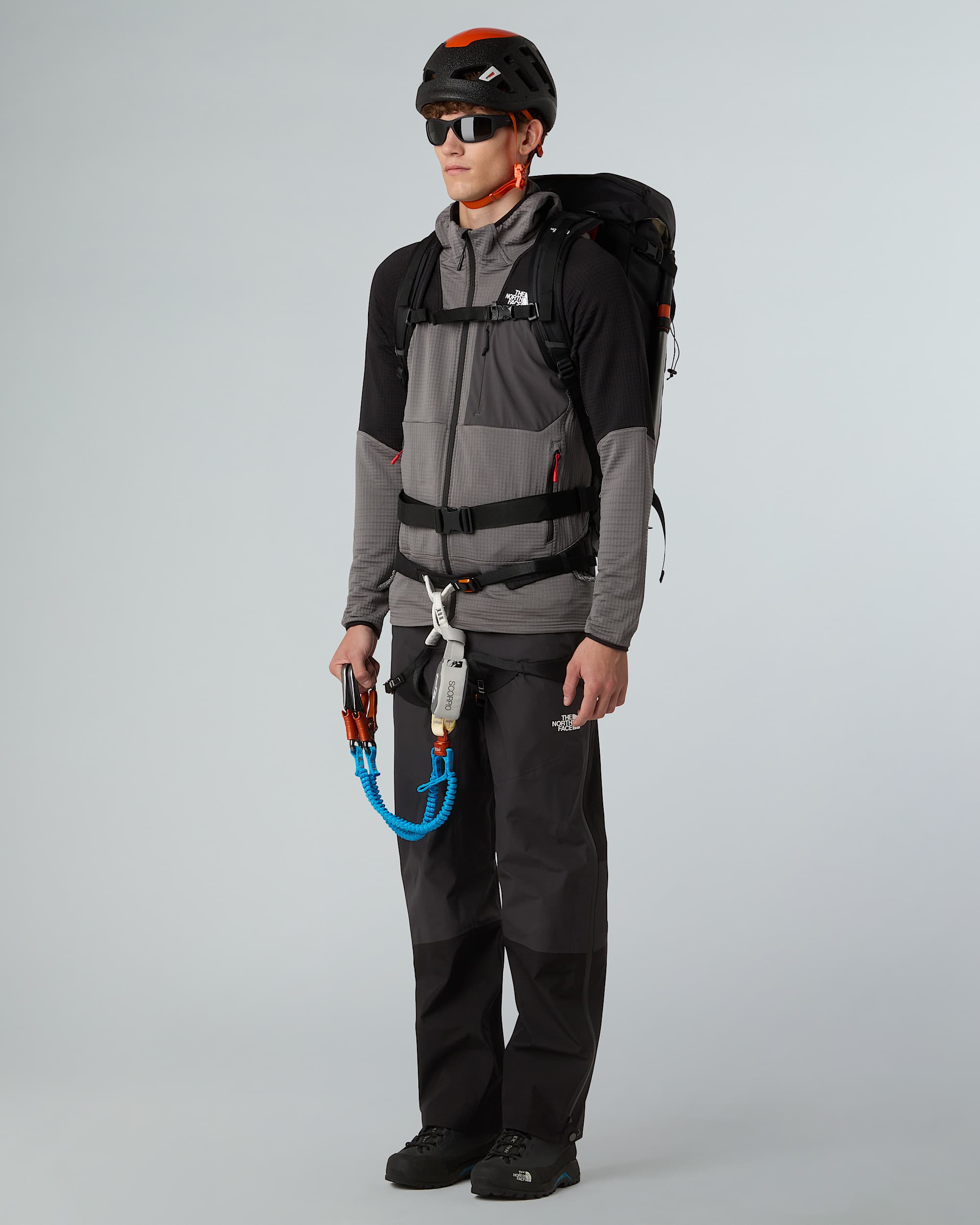 Mens Stormgap Power Grid Hooded Jacket TNF ALT9