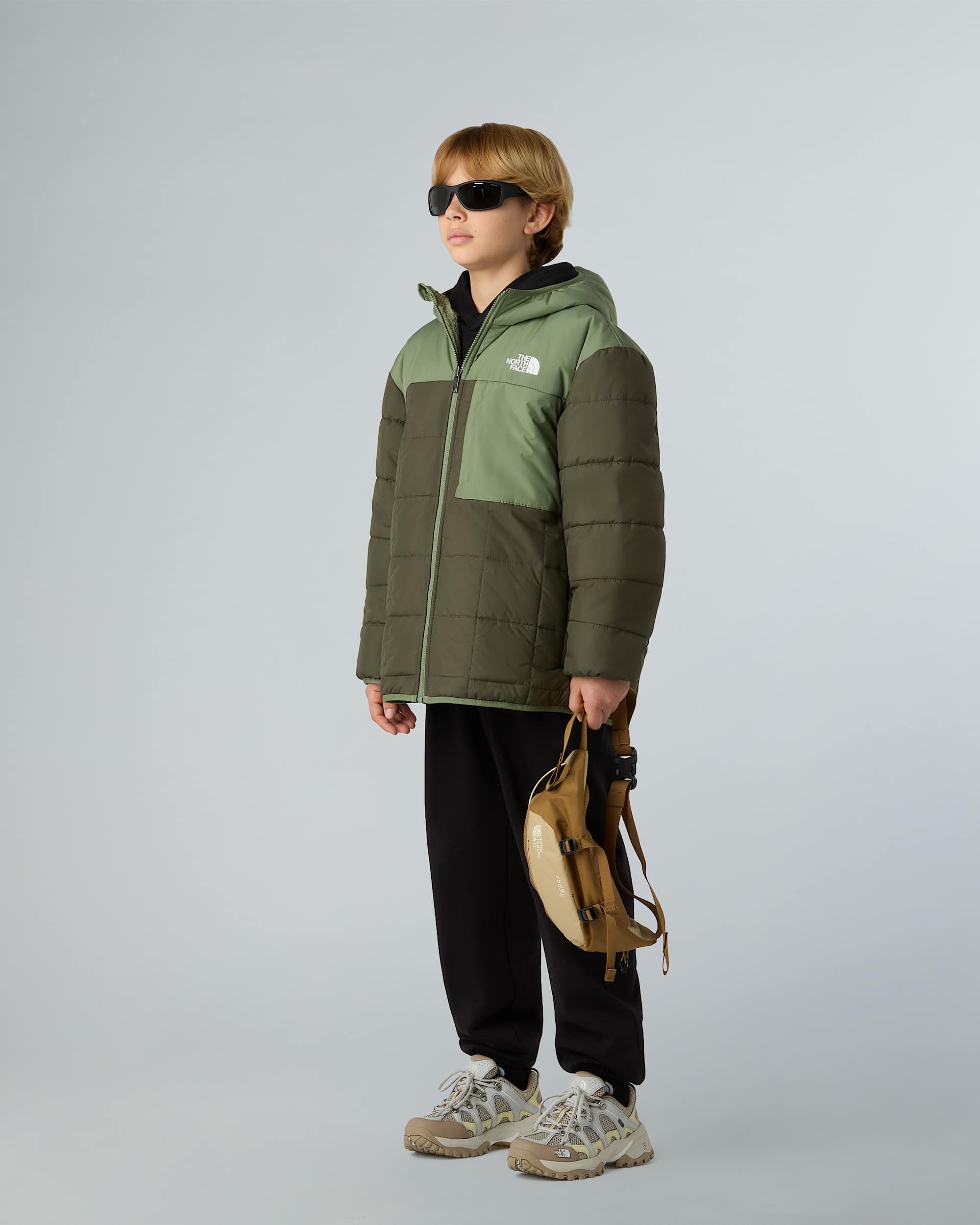 Boys Reversible Shasta FullZip Hooded Jacket TNF alt6