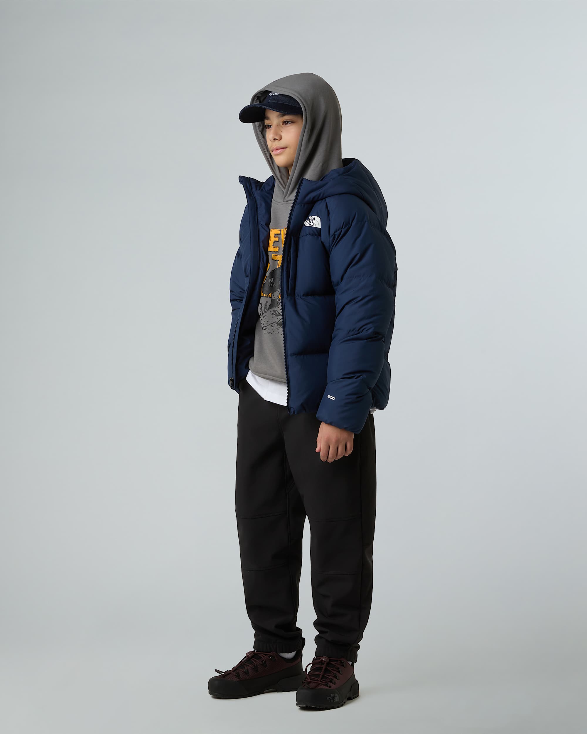 Boys North Down Hooded Jacket TNF ALT5