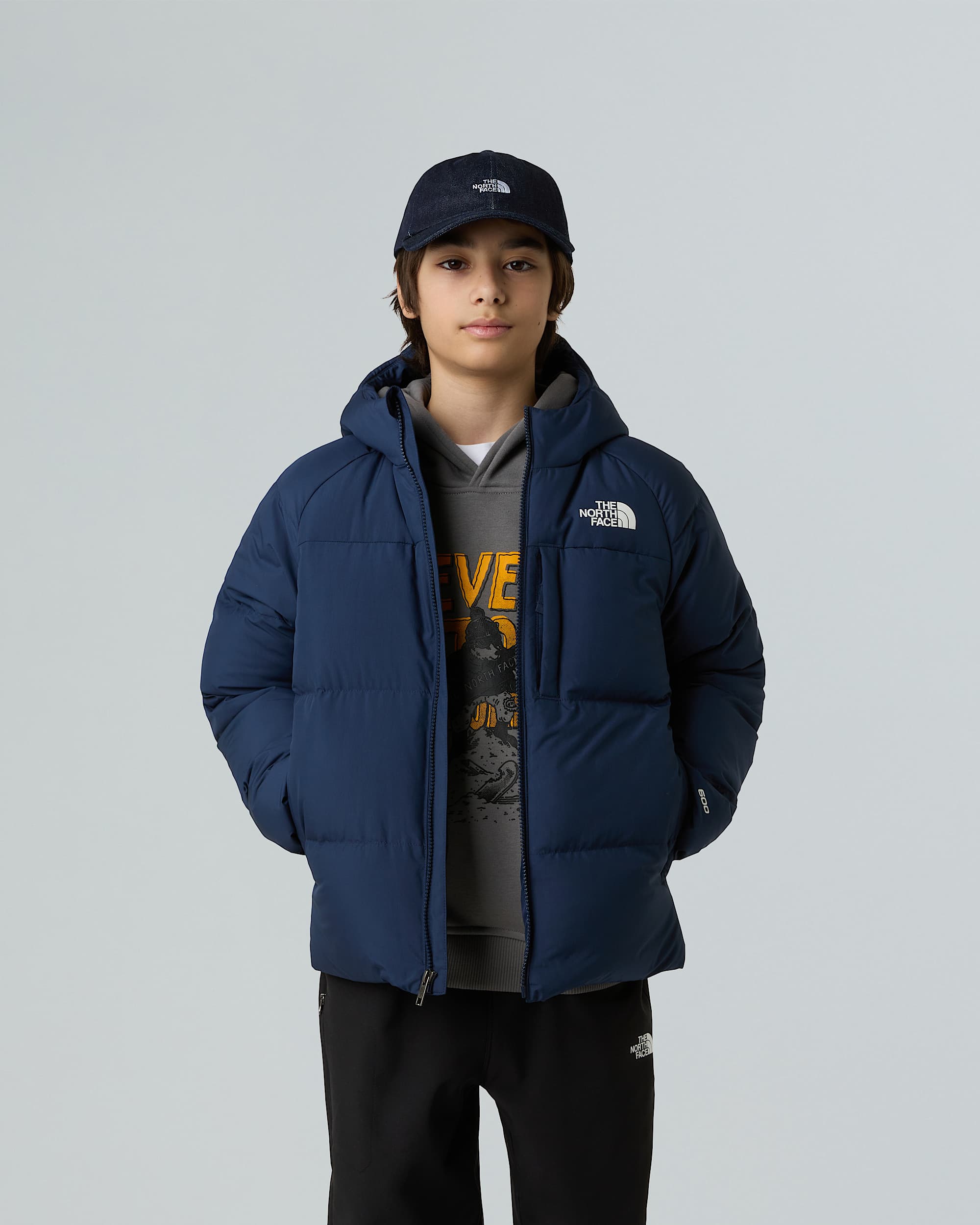 Boys North Down Hooded Jacket TNF ALT7