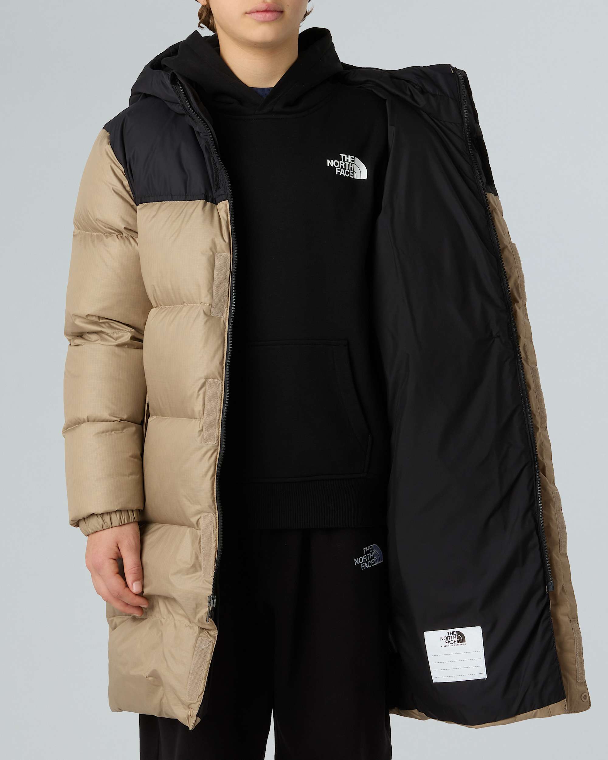 Parka longue Nuptse pour enfant TNF ALT10