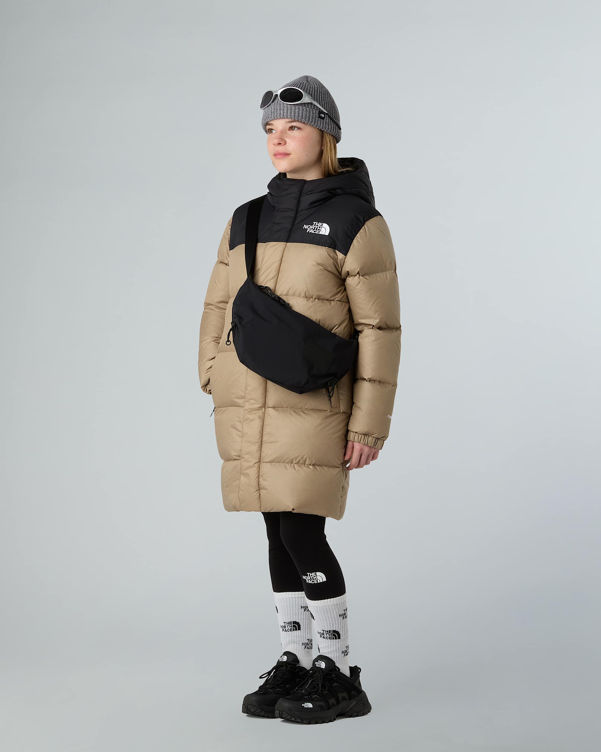 Parka longue Nuptse pour enfant TNF ALT11