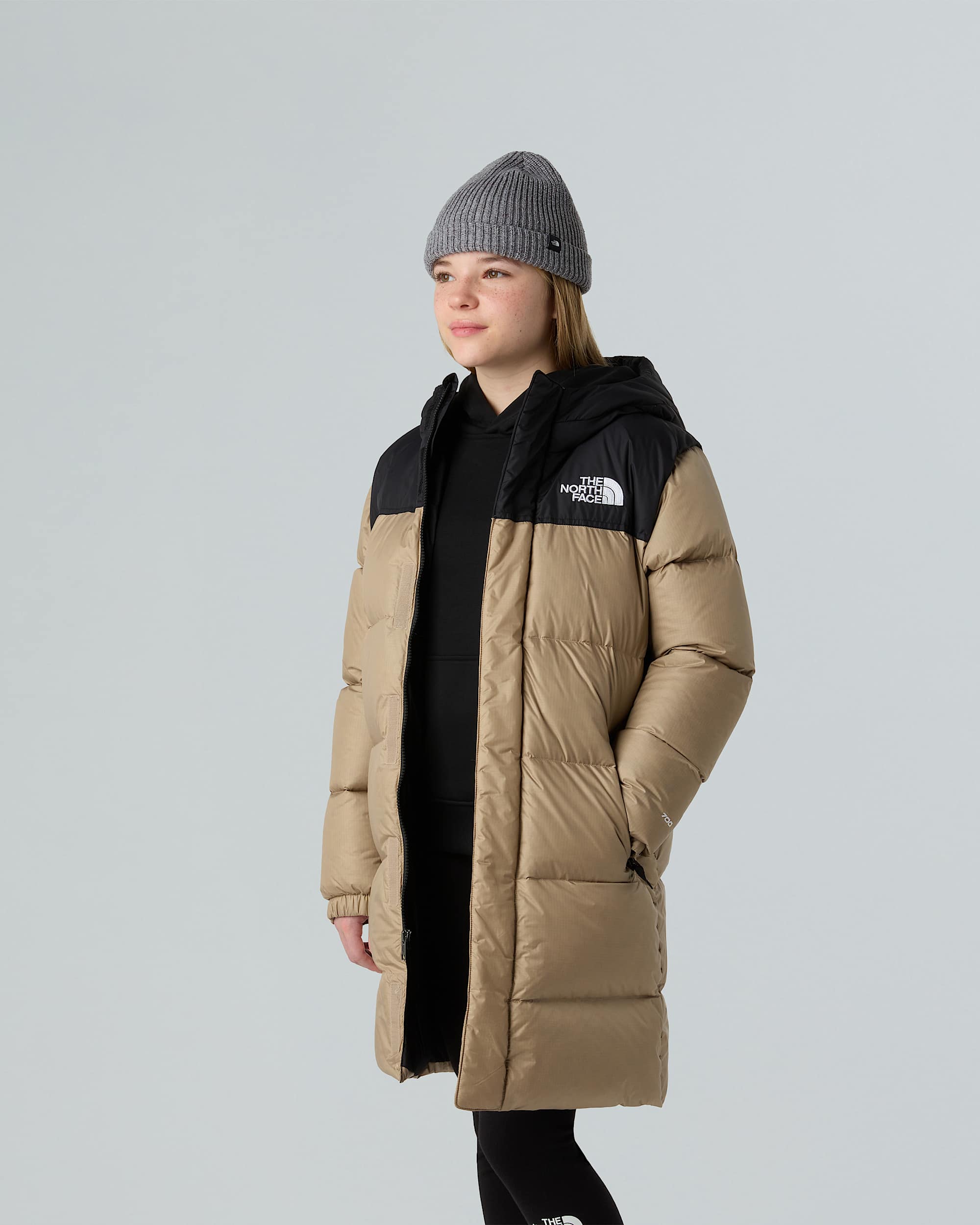 Parka longue Nuptse pour enfant TNF ALT13
