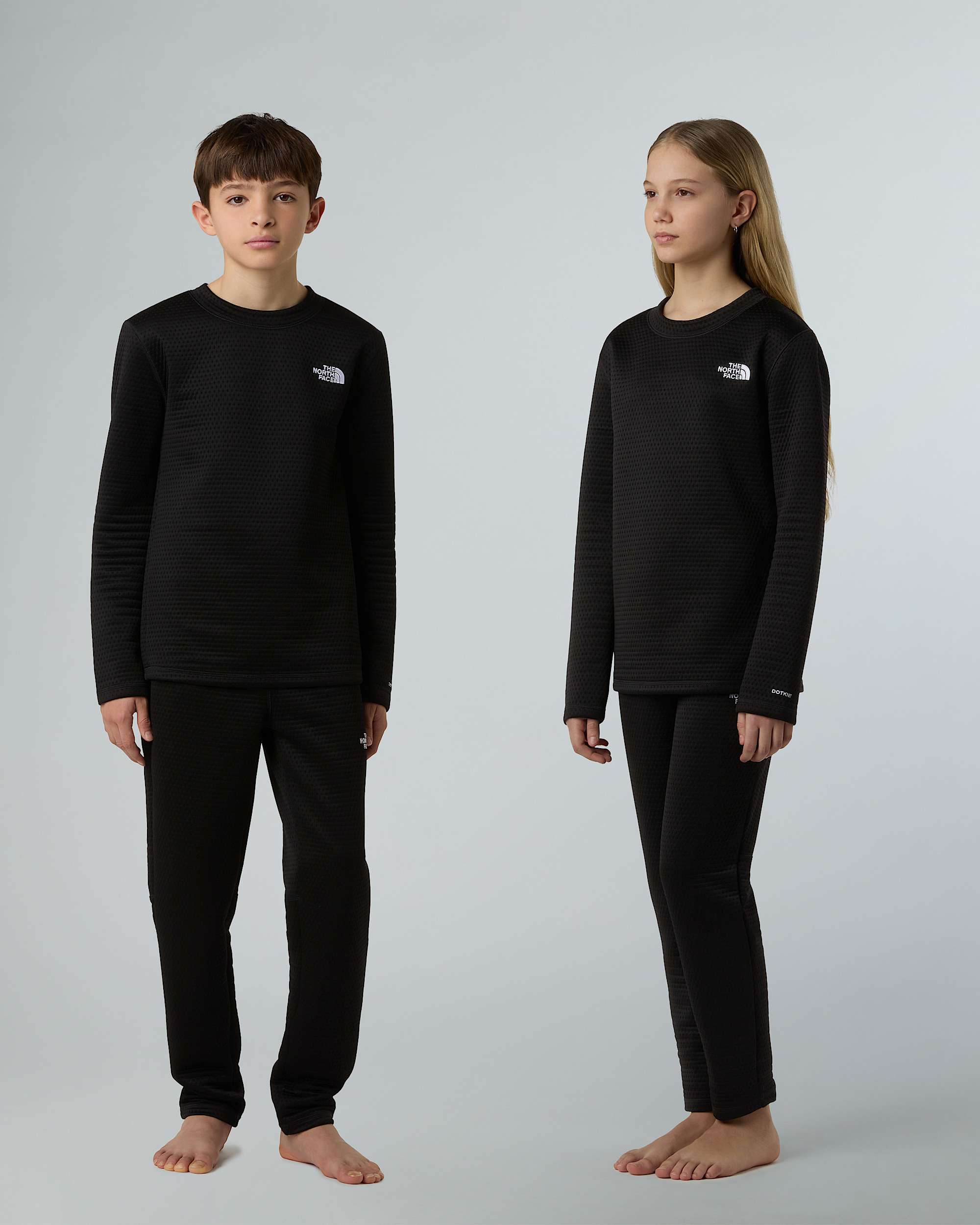Teens DotKnit Thermal Baselayer Set TNF ALT4