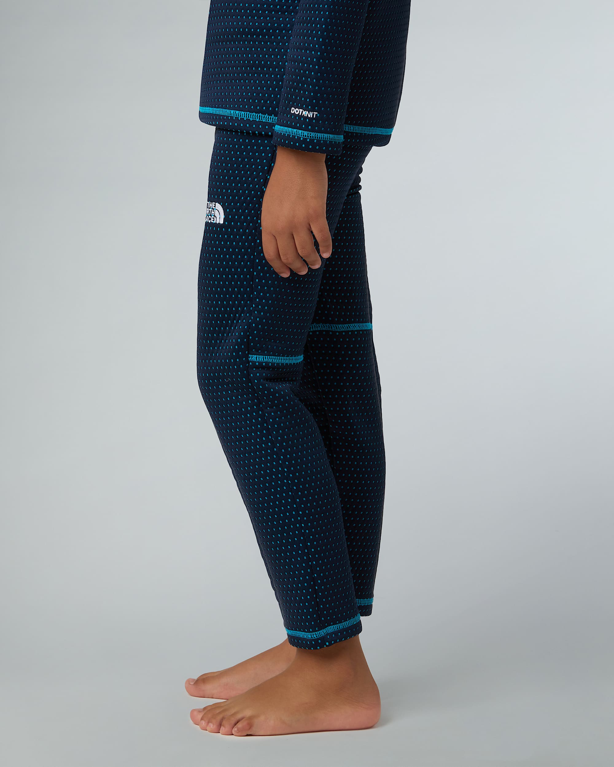 DotKnit thermische basislaagset voor kinderen TNF ALT10